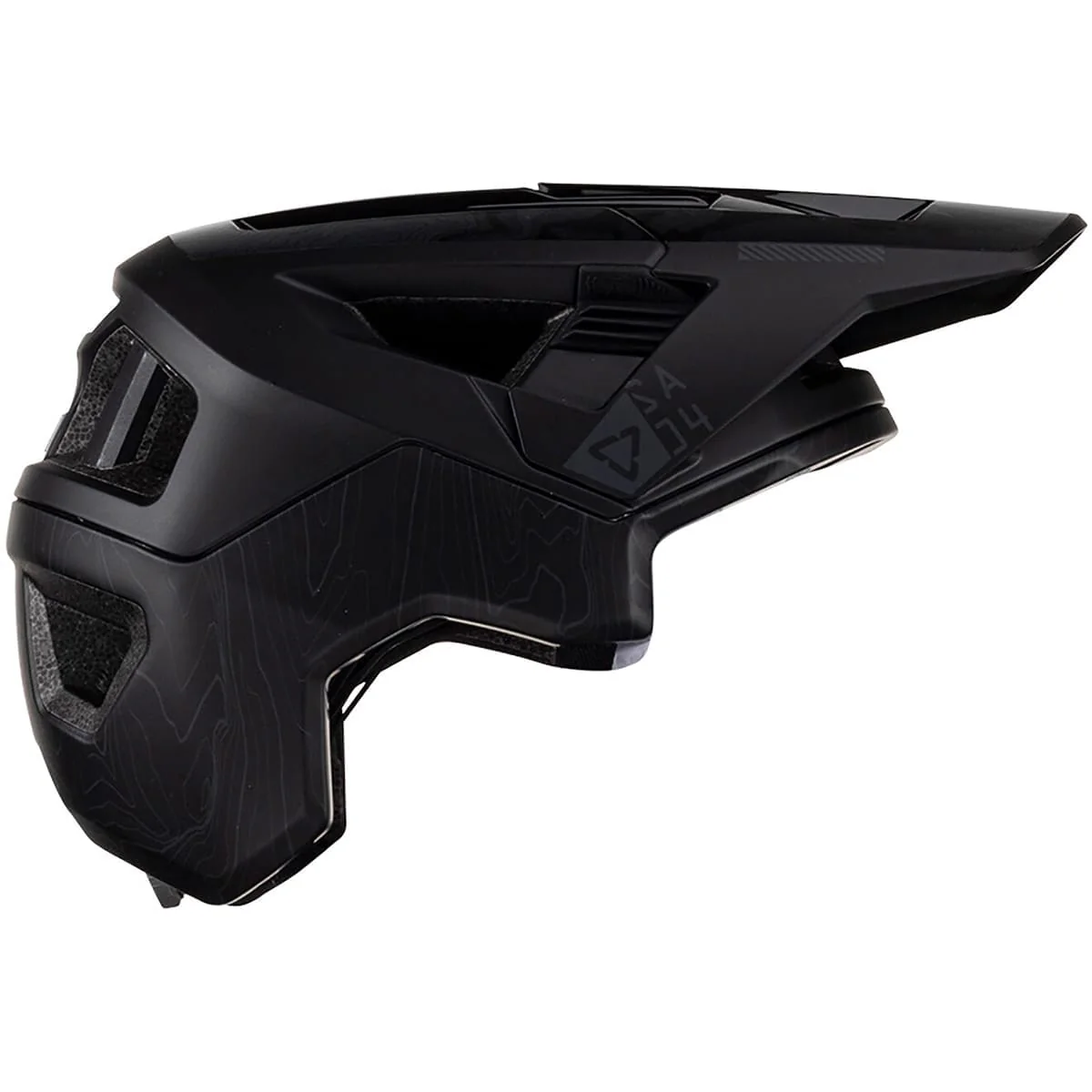 Kask LEATT MTB ALL MOUNTAIN 4.0 czarny - Image 2