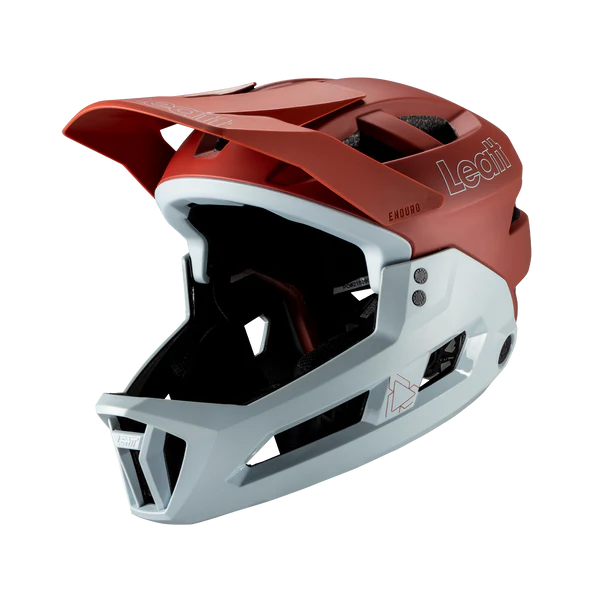 Kask LEATT MTB ENDURO 2.0 czerwony/szary - Image 2