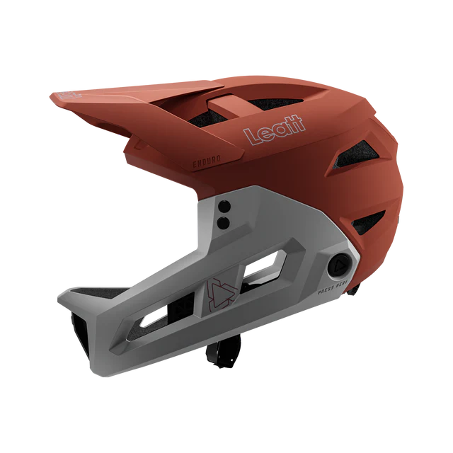 Kask LEATT MTB ENDURO 2.0 czerwony/szary - Image 4