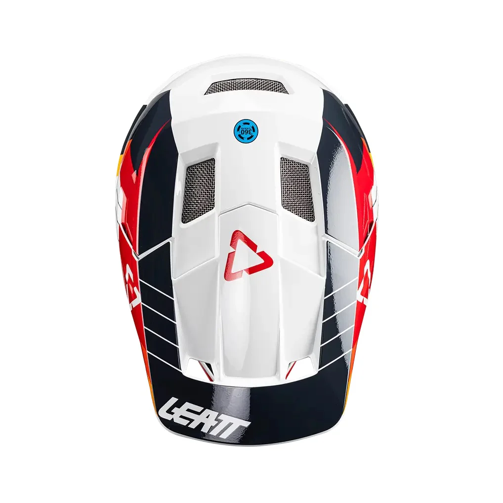 Kask LEATT MTB GRAVITY 2.0 biały/czerwony - Image 5
