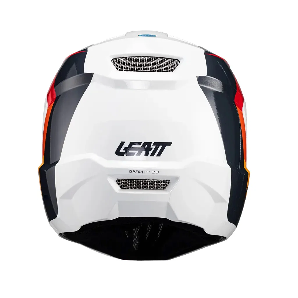 Kask LEATT MTB GRAVITY 2.0 biały/czerwony - Image 6