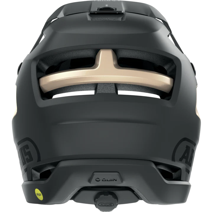 Kask MTB ABUS AIRDROP MIPS czarny/złoty - Image 3