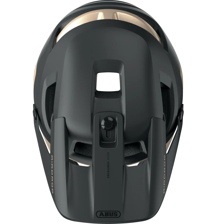 Kask MTB ABUS AIRDROP MIPS czarny/złoty - Image 4