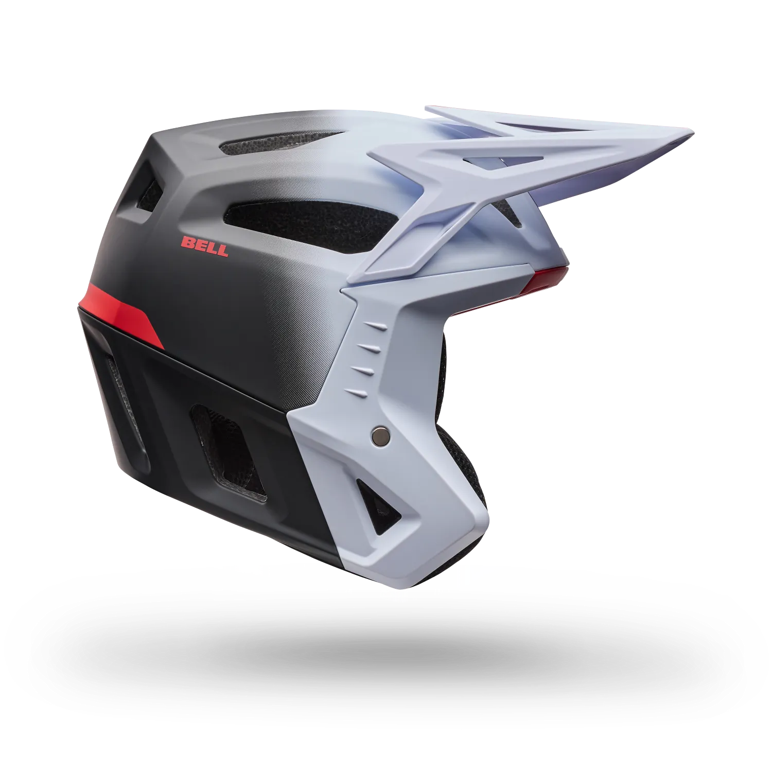 Kask MTB BELL 3QTR-AIR MIPS GRID biały/czarny