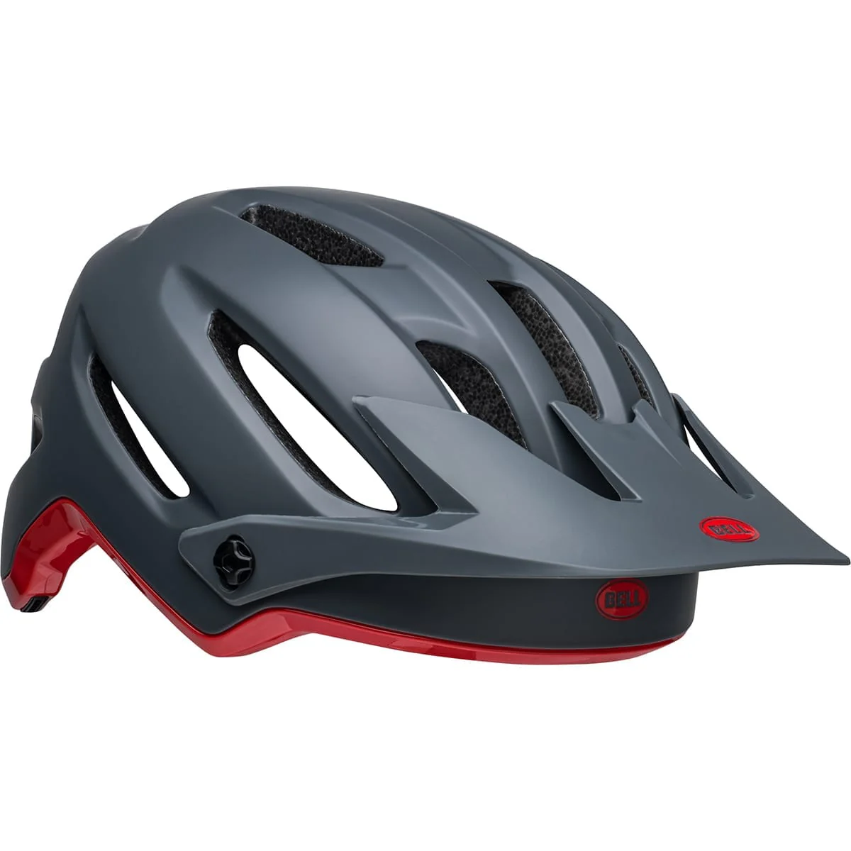 Kask MTB BELL 4FORTY szary/czerwony - Image 2