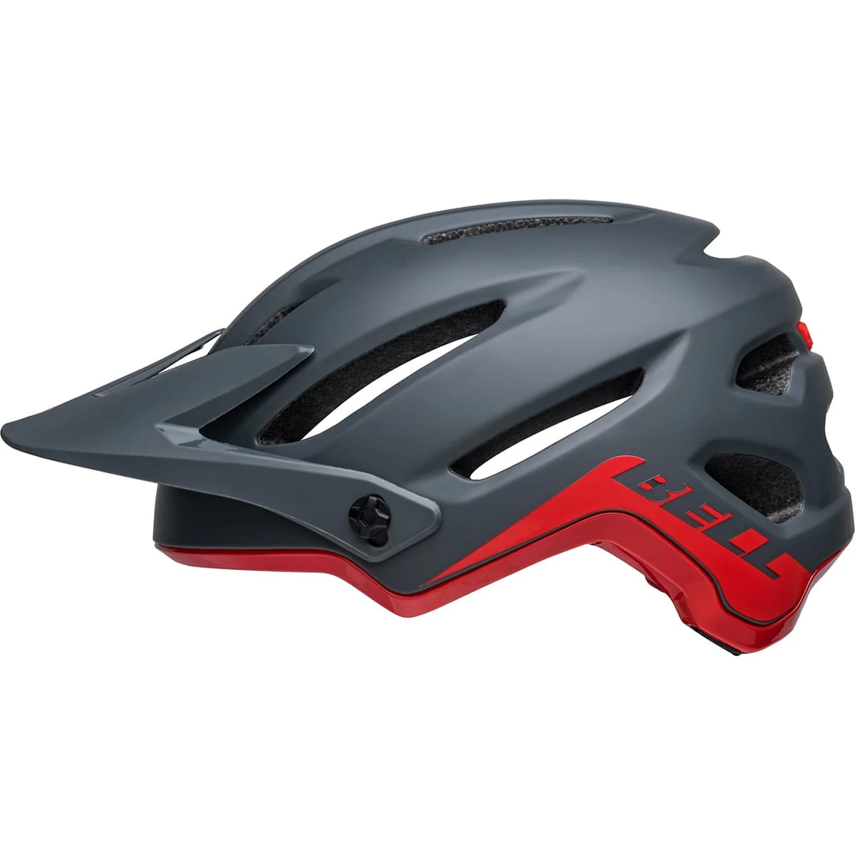 Kask MTB BELL 4FORTY szary/czerwony - Image 3