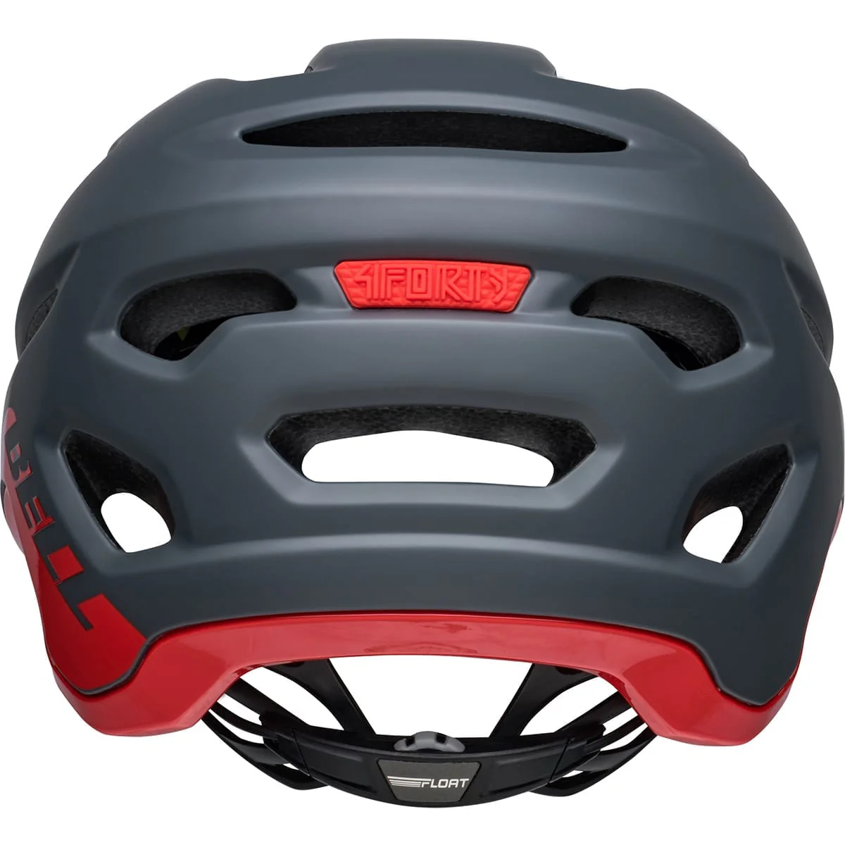 Kask MTB BELL 4FORTY szary/czerwony - Image 5