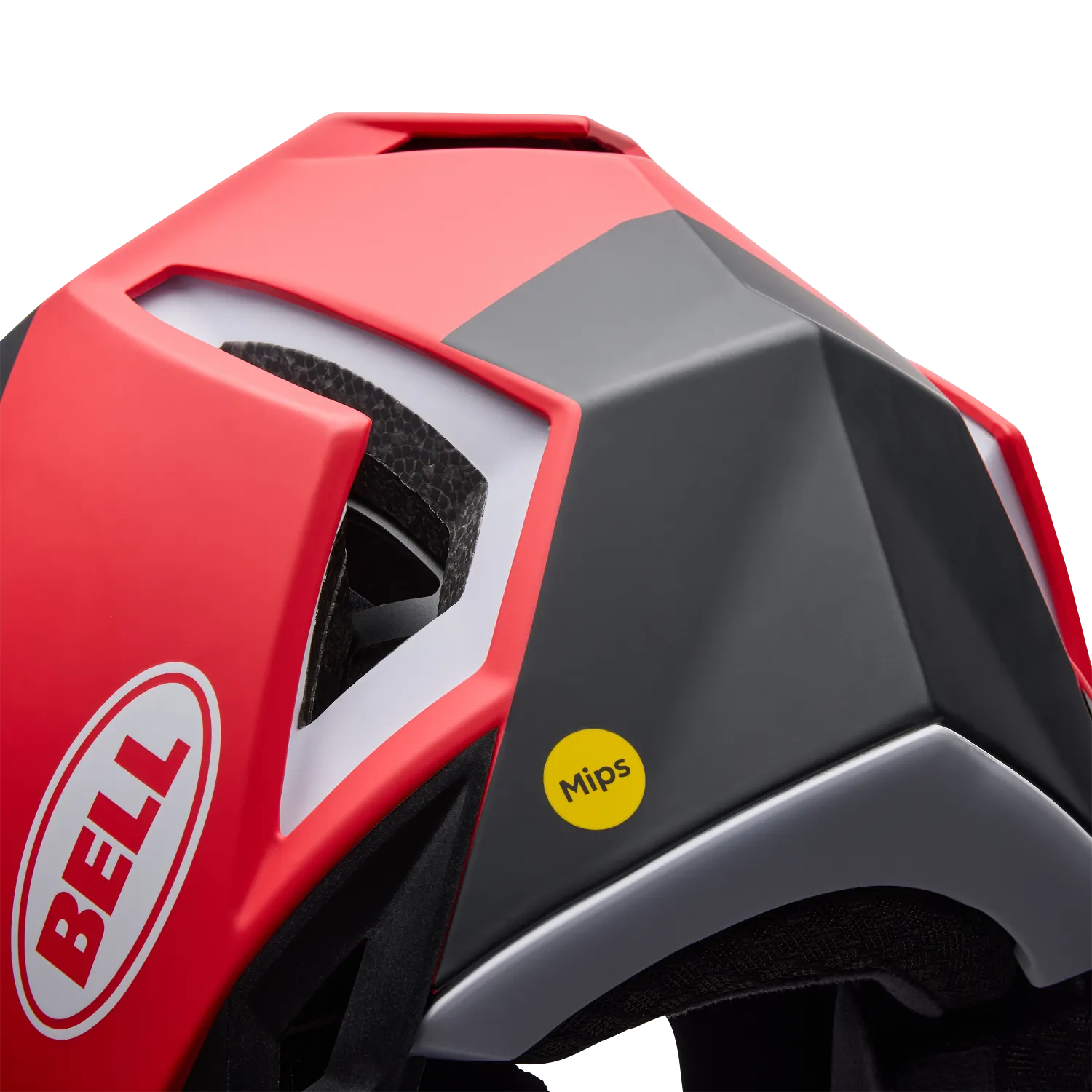 Kask MTB BELL FULL-10 MIPS LEVEL SET biały/czerwony - Image 8
