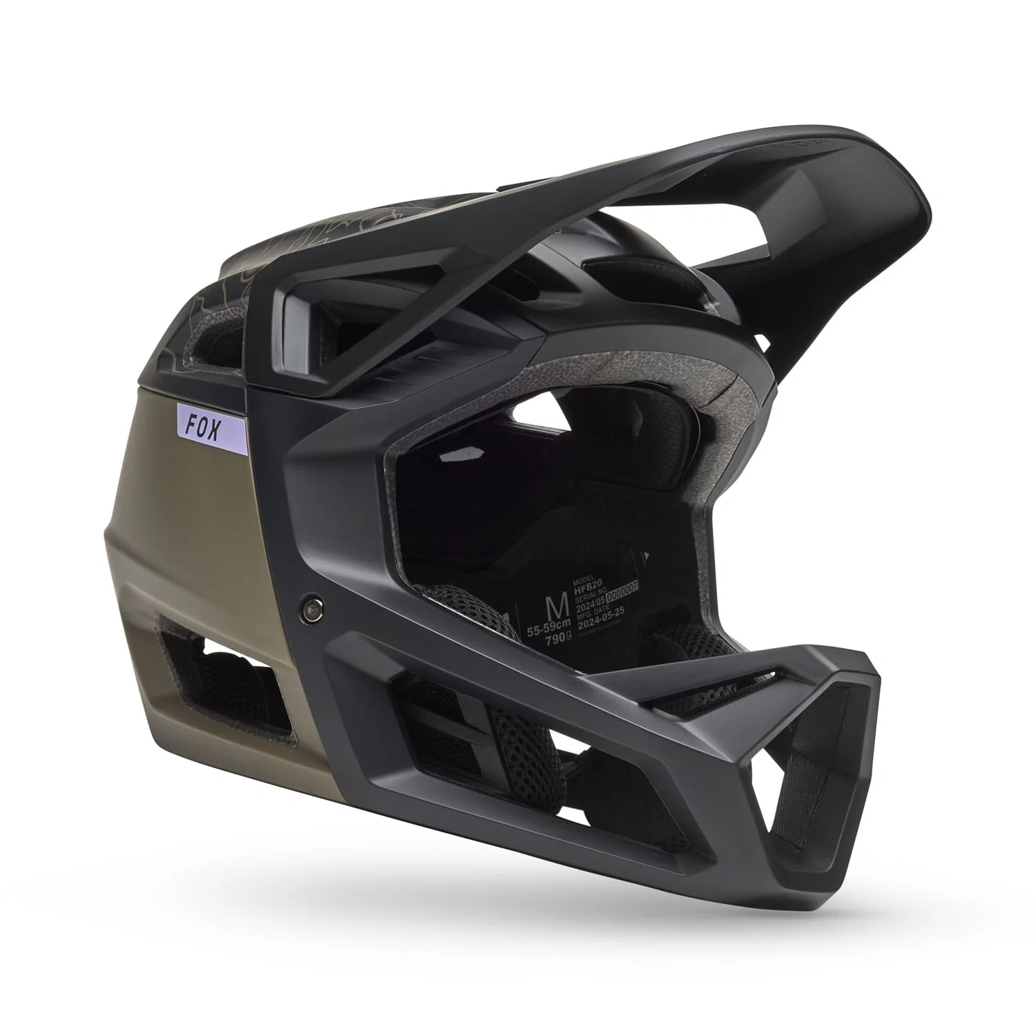 Kask MTB FOX PROFRAME FREQUENCY MIPS khaki/czarny