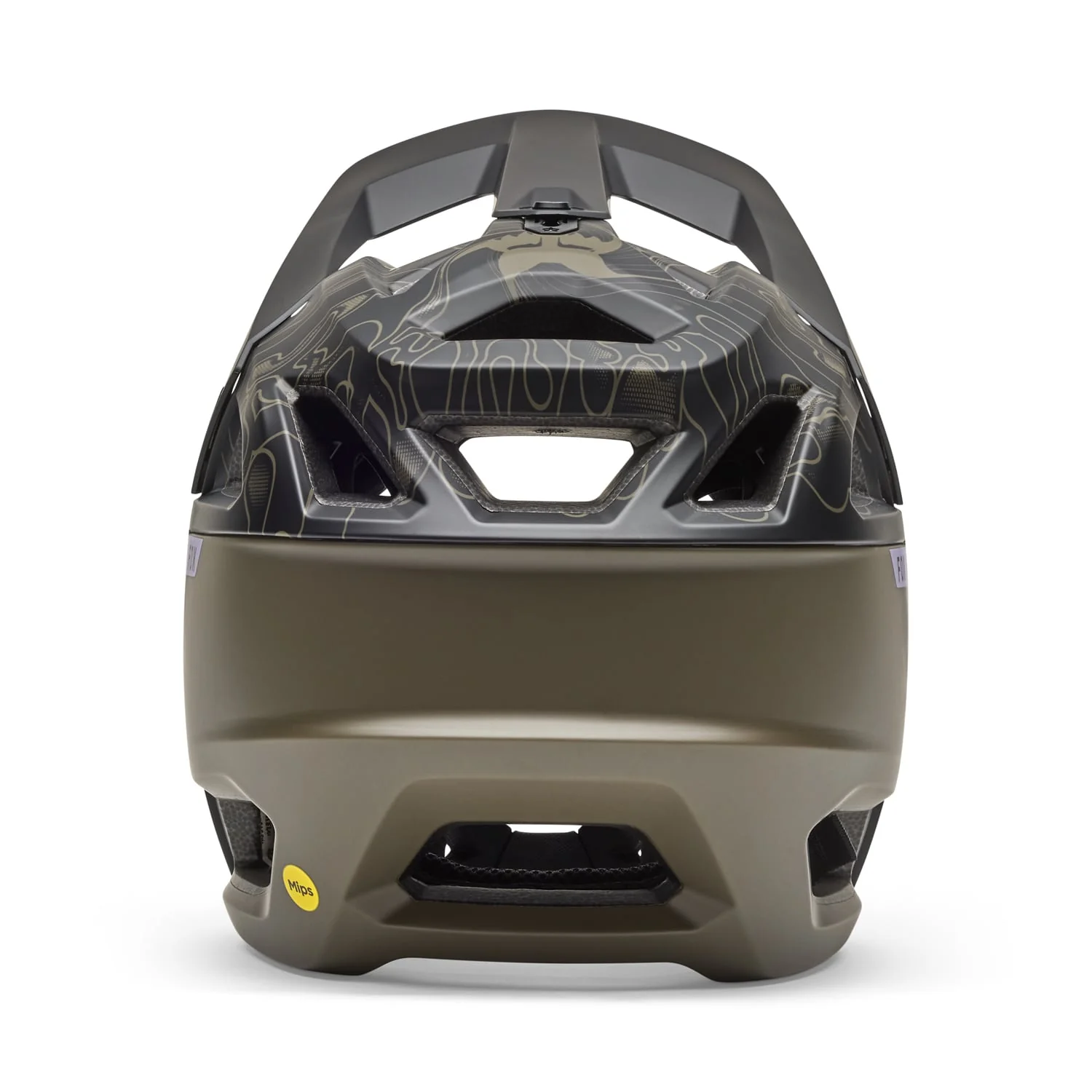Kask MTB FOX PROFRAME FREQUENCY MIPS khaki/czarny - Image 5
