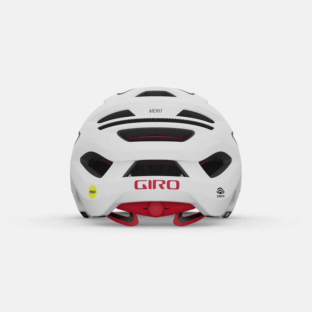 Kask MTB GIRO MERIT SPHERICAL biały/czarny matowy - Image 3
