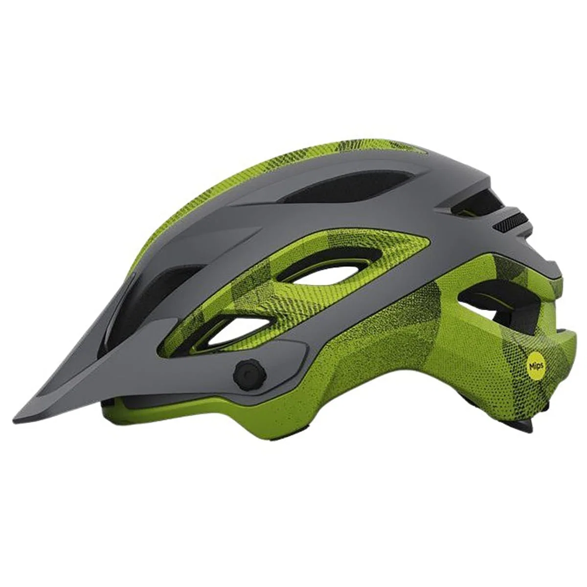 Kask MTB GIRO MERIT SPHERICAL szary/żółty - Image 2