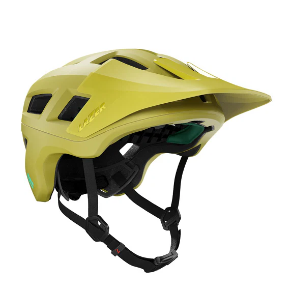 Kask MTB LAZER COYOTTE KINETICORE Green Mat - Image 2