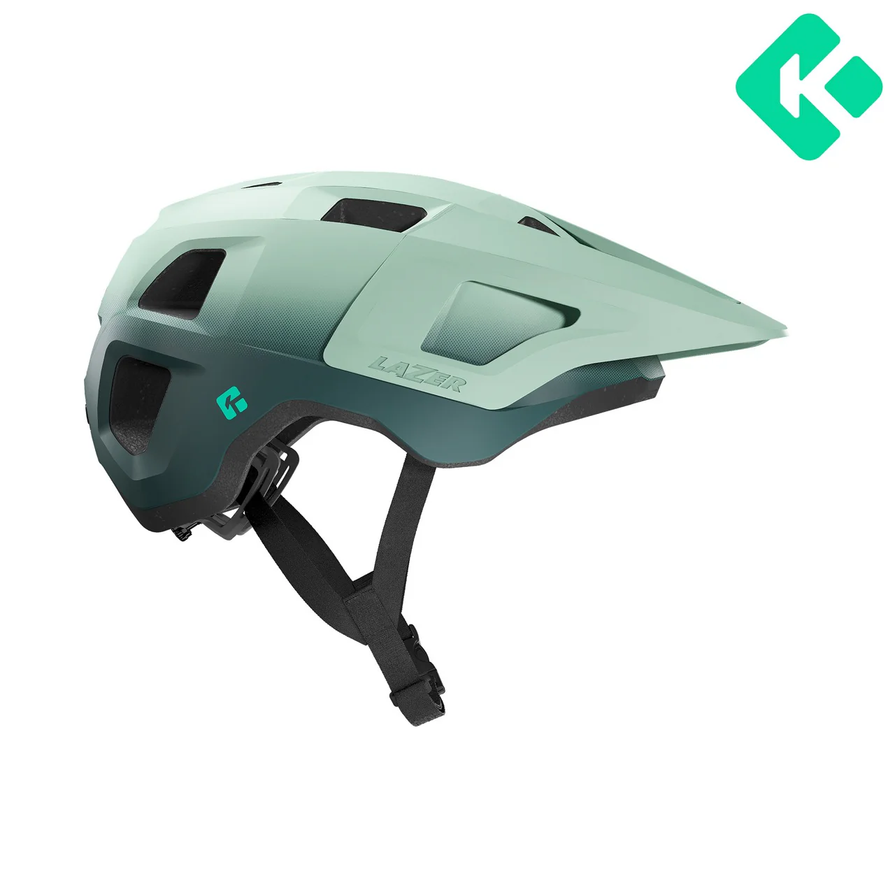 Kask MTB LAZER FINCH KINETICORE Junior Mint Green Matt