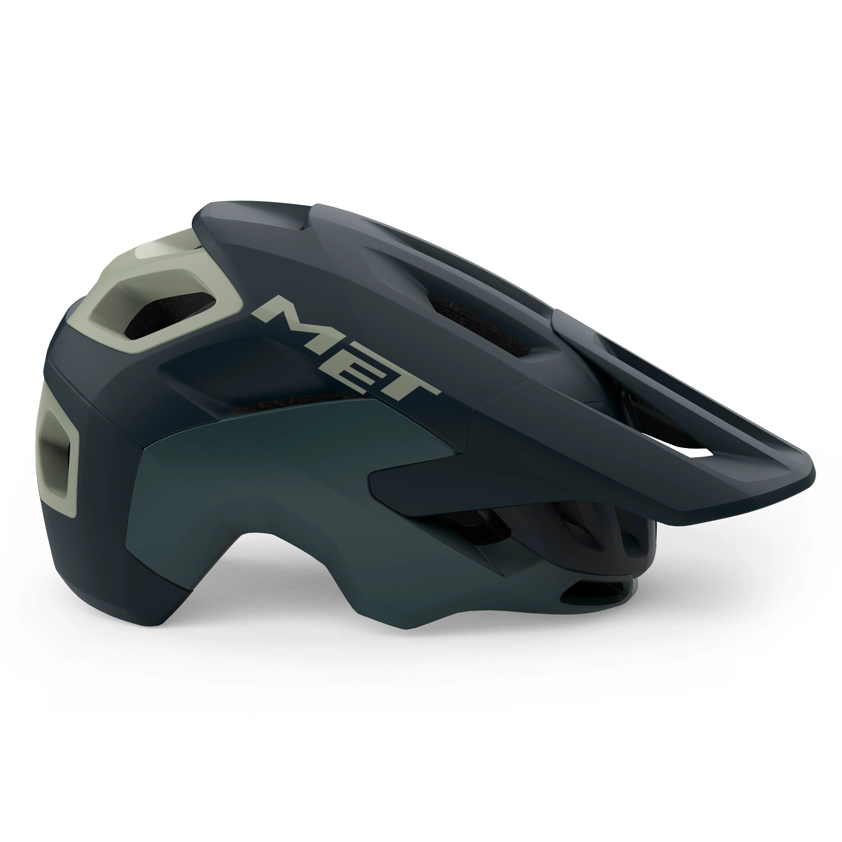 Kask MTB MET REVO MIPS niebieski/zielony - Image 2