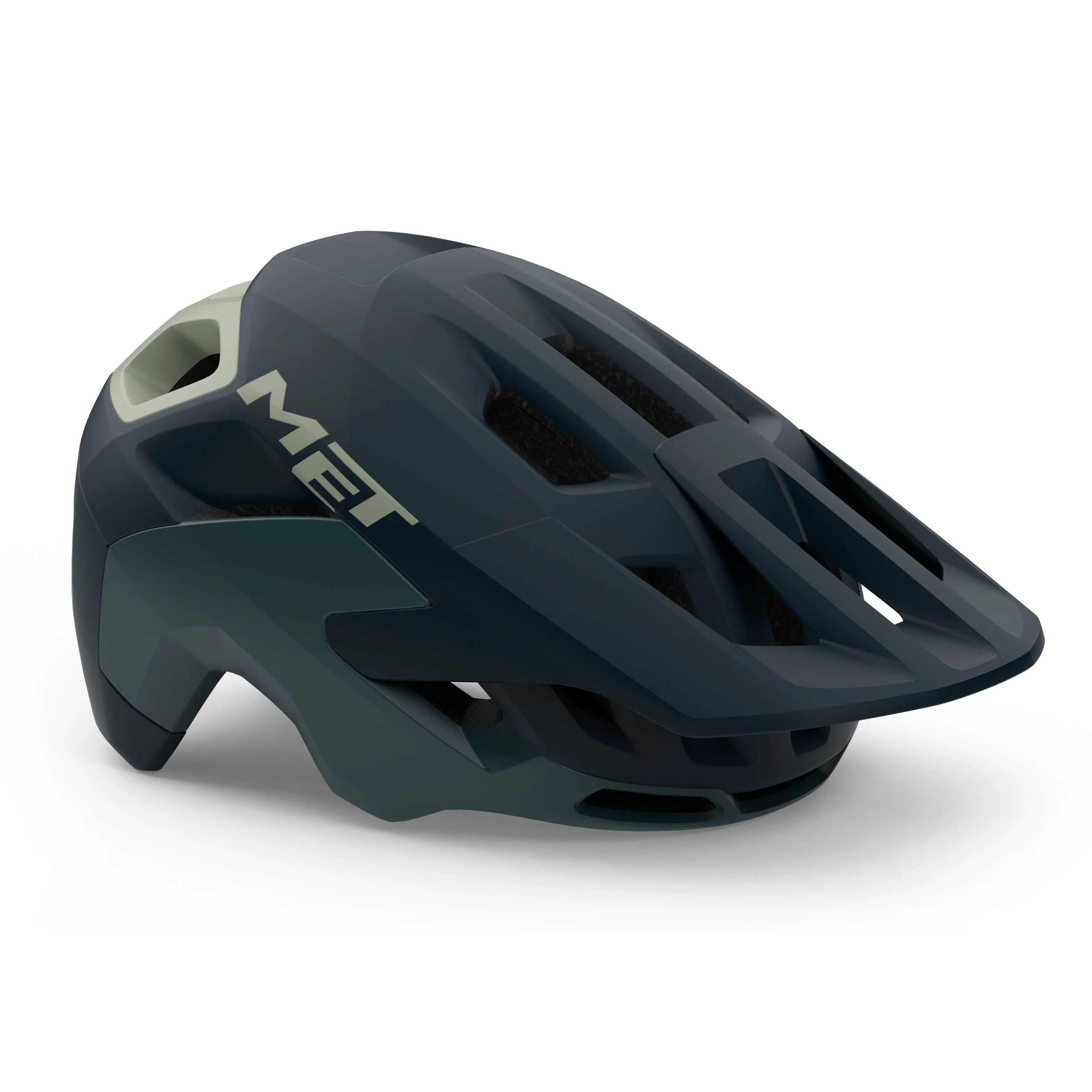 Kask MTB MET REVO MIPS niebieski/zielony - Image 3