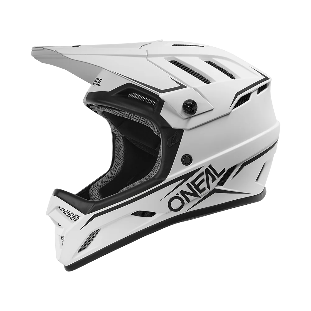 Kask MTB O'NEAL BACKFLIP SOLID biały - Image 2