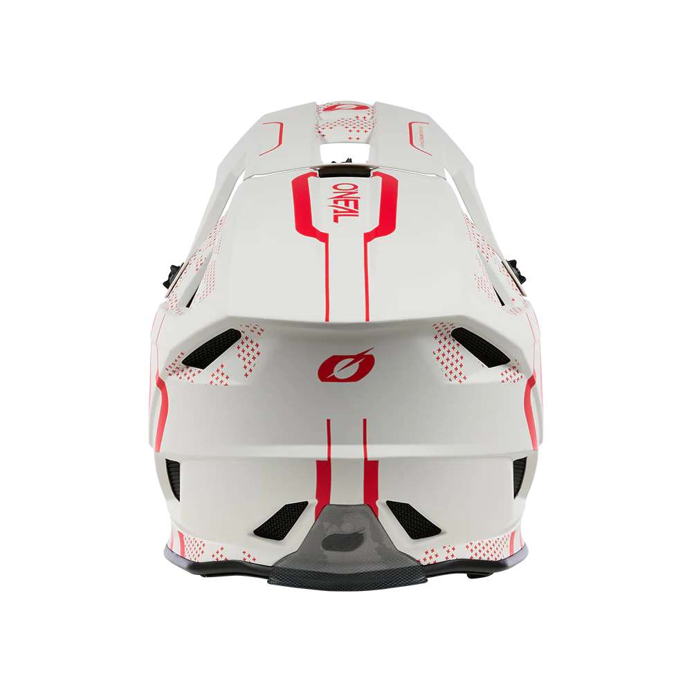 Kask MTB O'NEAL BLADE POLYACRYLITE STRIKE biały/czerwony - Image 5