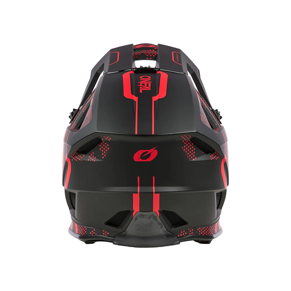 Kask MTB O'NEAL BLADE POLYACRYLITE STRIKE czarny/czerwony - Image 7