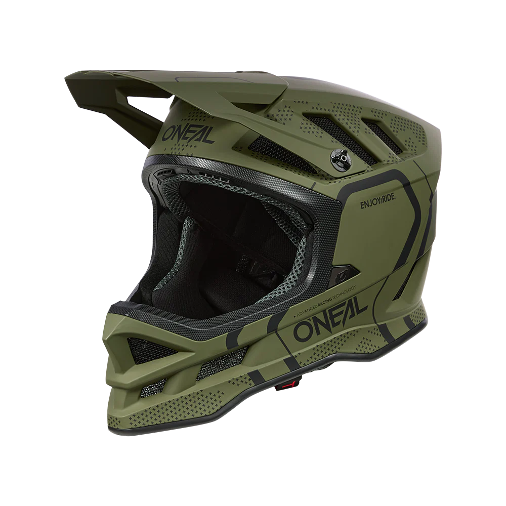 Kask MTB O'NEAL BLADE POLYACRYLITE STRIKE zielony/czarny - Image 5