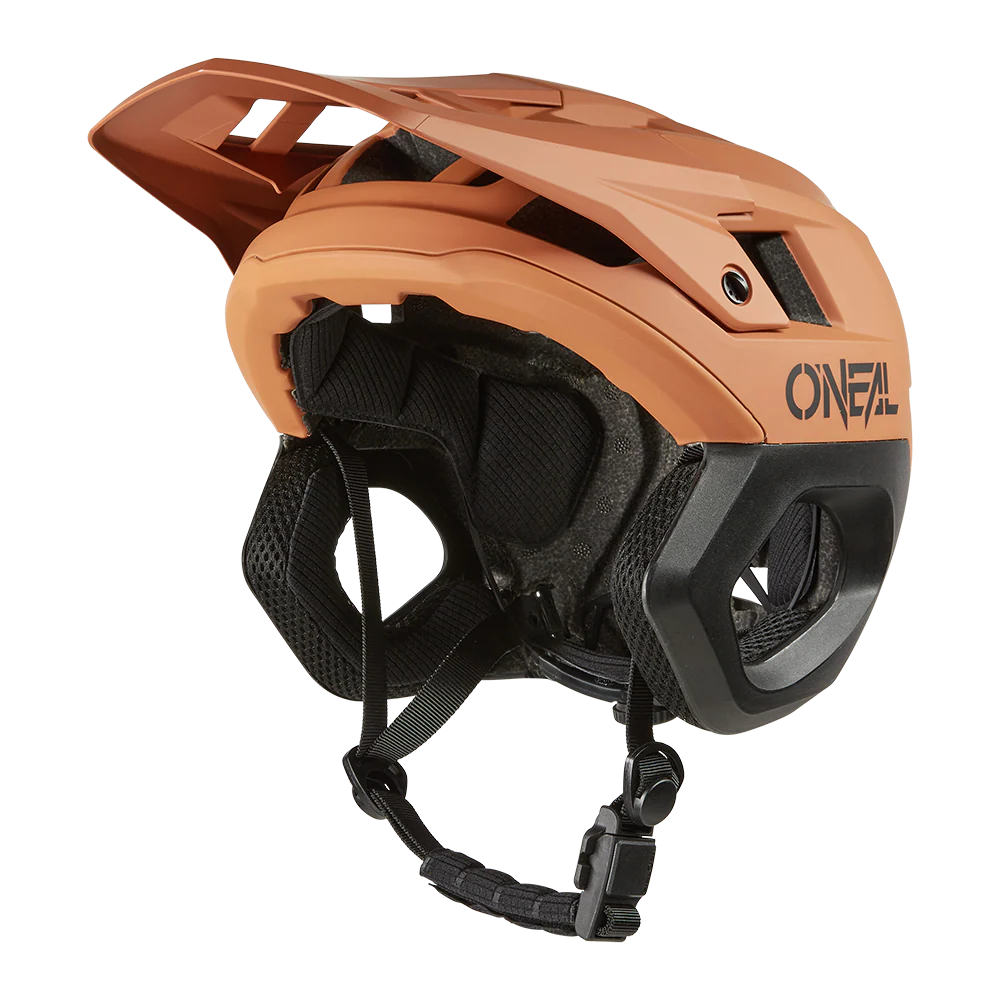 Kask MTB O'NEAL TRAPPER brązowo-czarny - Image 3