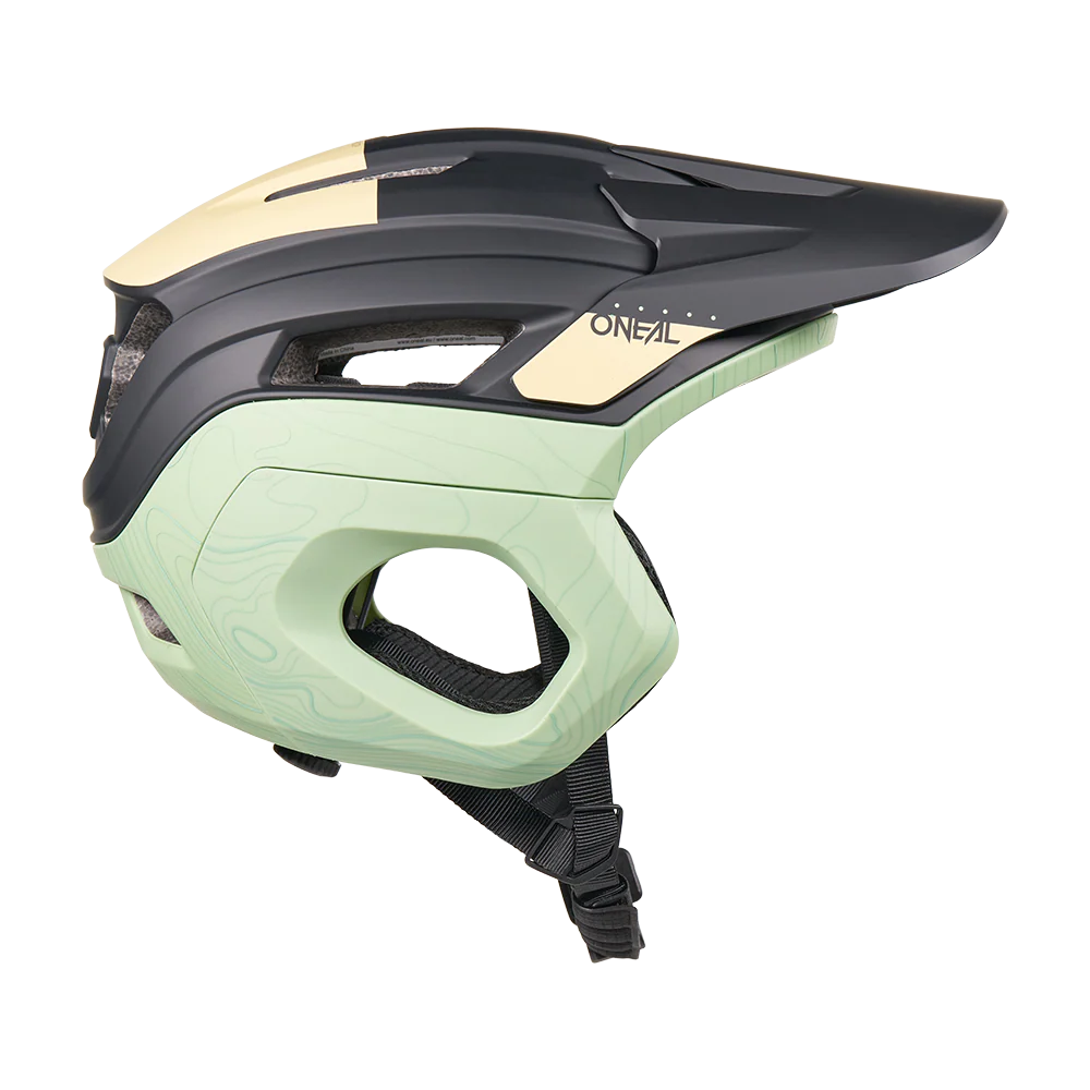 Kask MTB O'NEAL TRAPPER EVO TOPO czarny/piaskowy/miętowy - Image 5