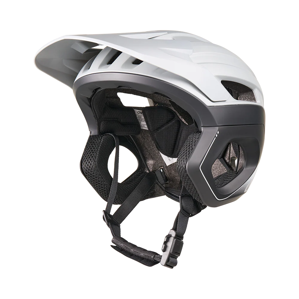 Kask MTB O'NEAL TRAPPER EVO SOLID czarny/szary - Image 3