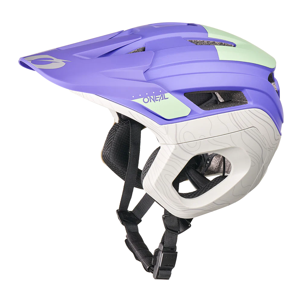 Kask MTB O'NEAL TRAPPER EVO TOPO fioletowy - Image 4