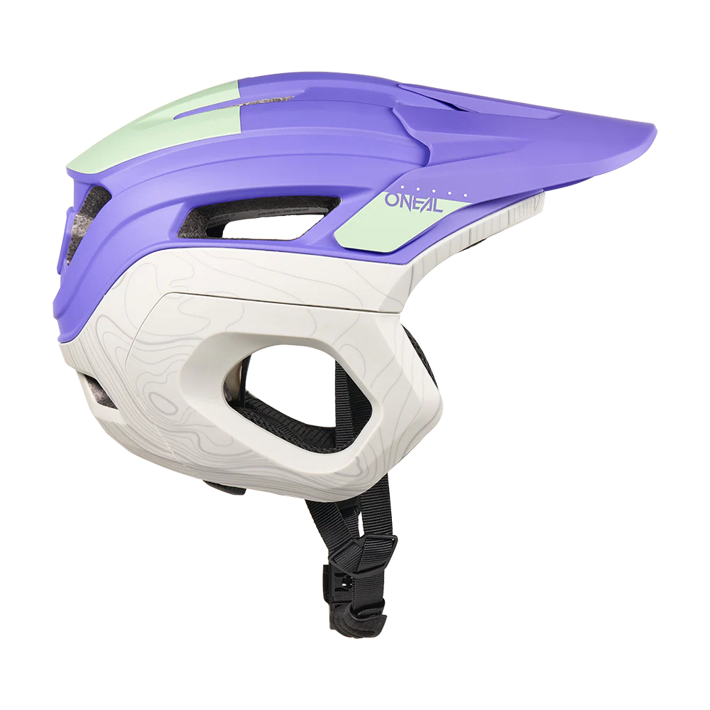 Kask MTB O'NEAL TRAPPER EVO TOPO fioletowy - Image 5