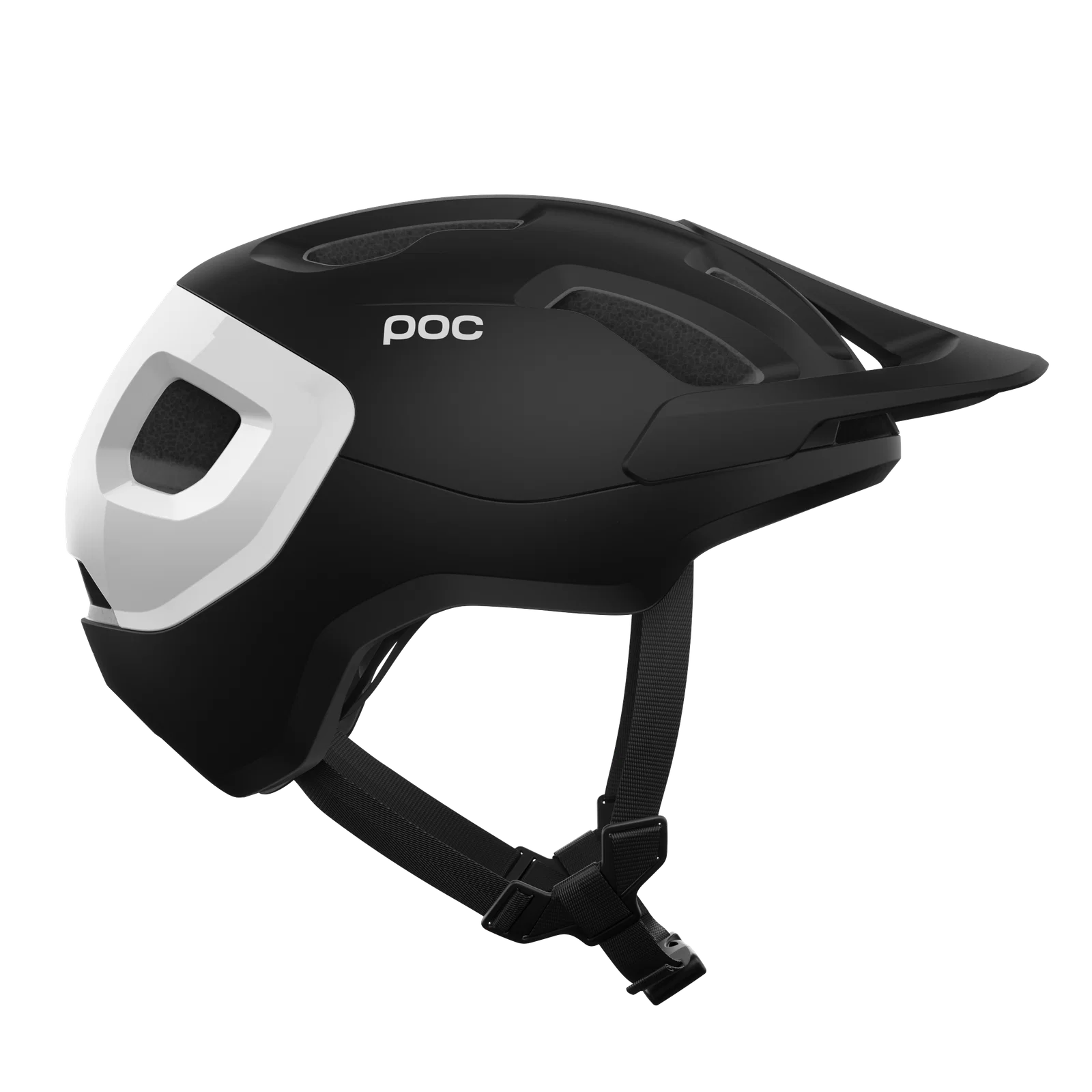 Kask MTB POC AXION RACE MIPS czarny/biały matowy - Image 2