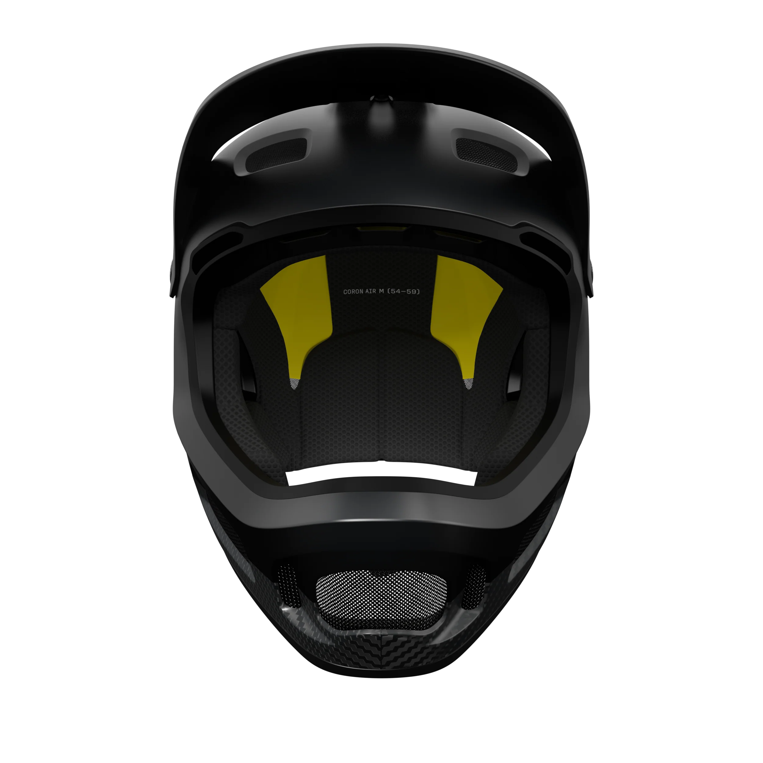 Kask MTB POC CORON AIR CARBON MIPS czarny - Image 2