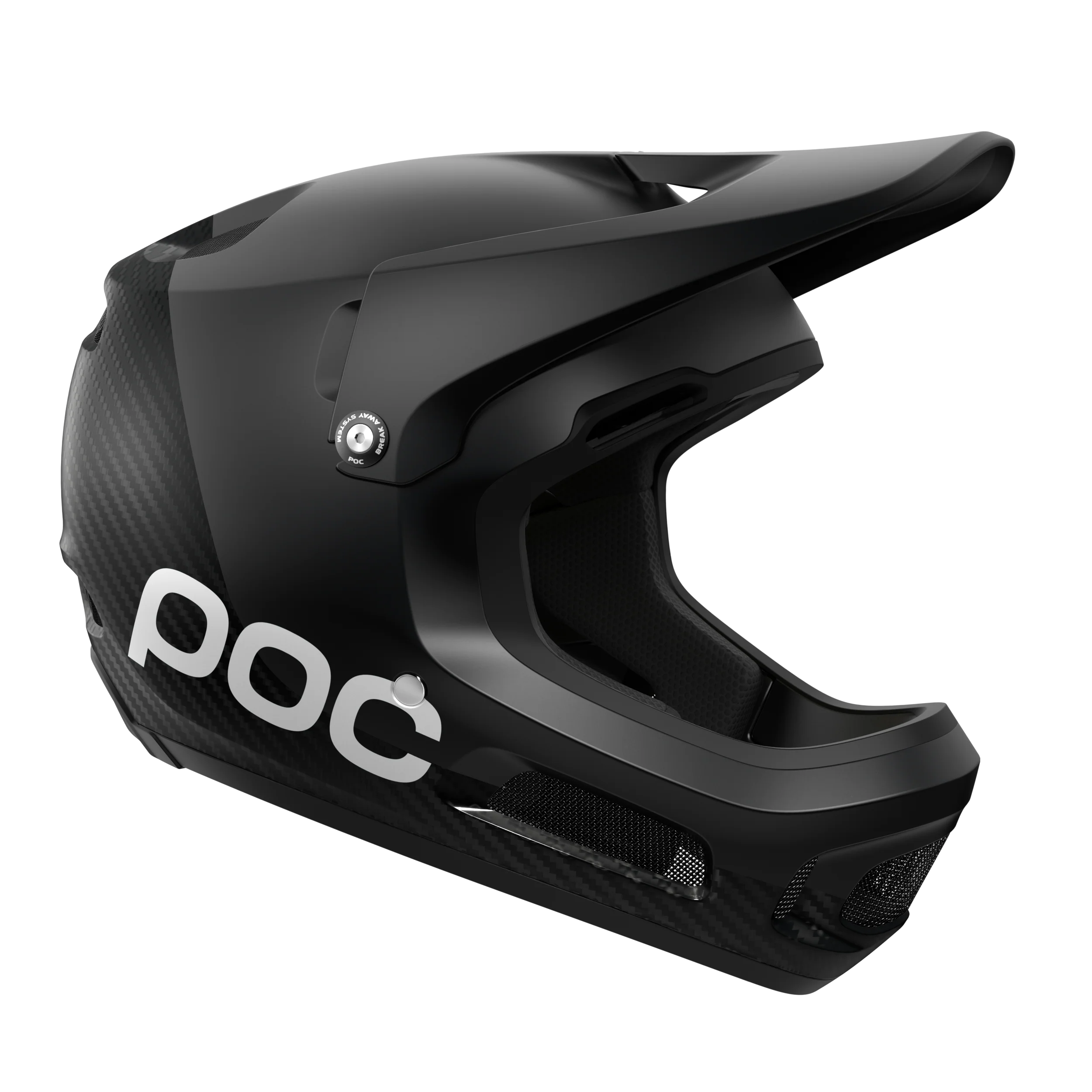Kask MTB POC CORON AIR CARBON MIPS czarny - Image 3