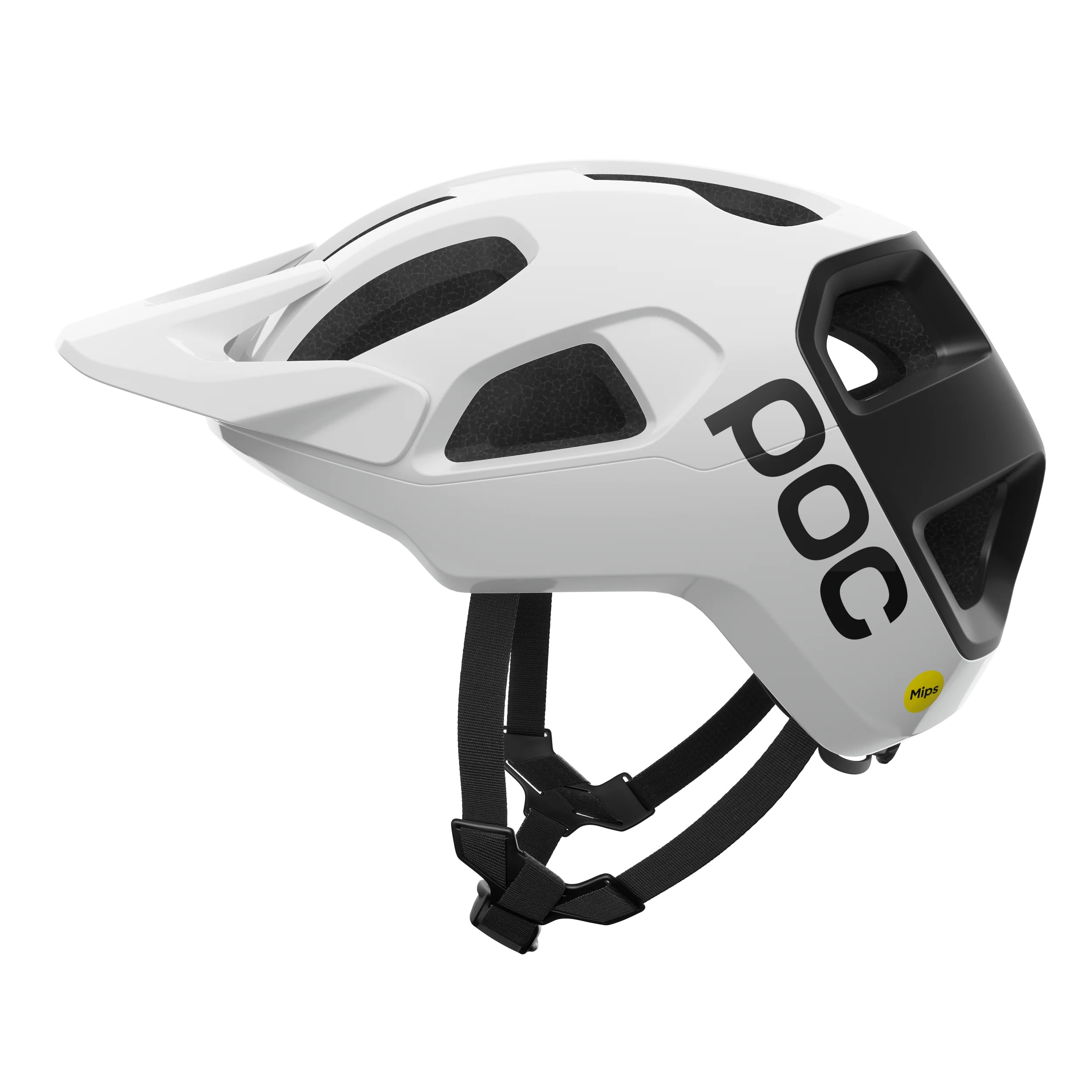 Kask MTB POC CULARIS biały/czarny z matowym logo