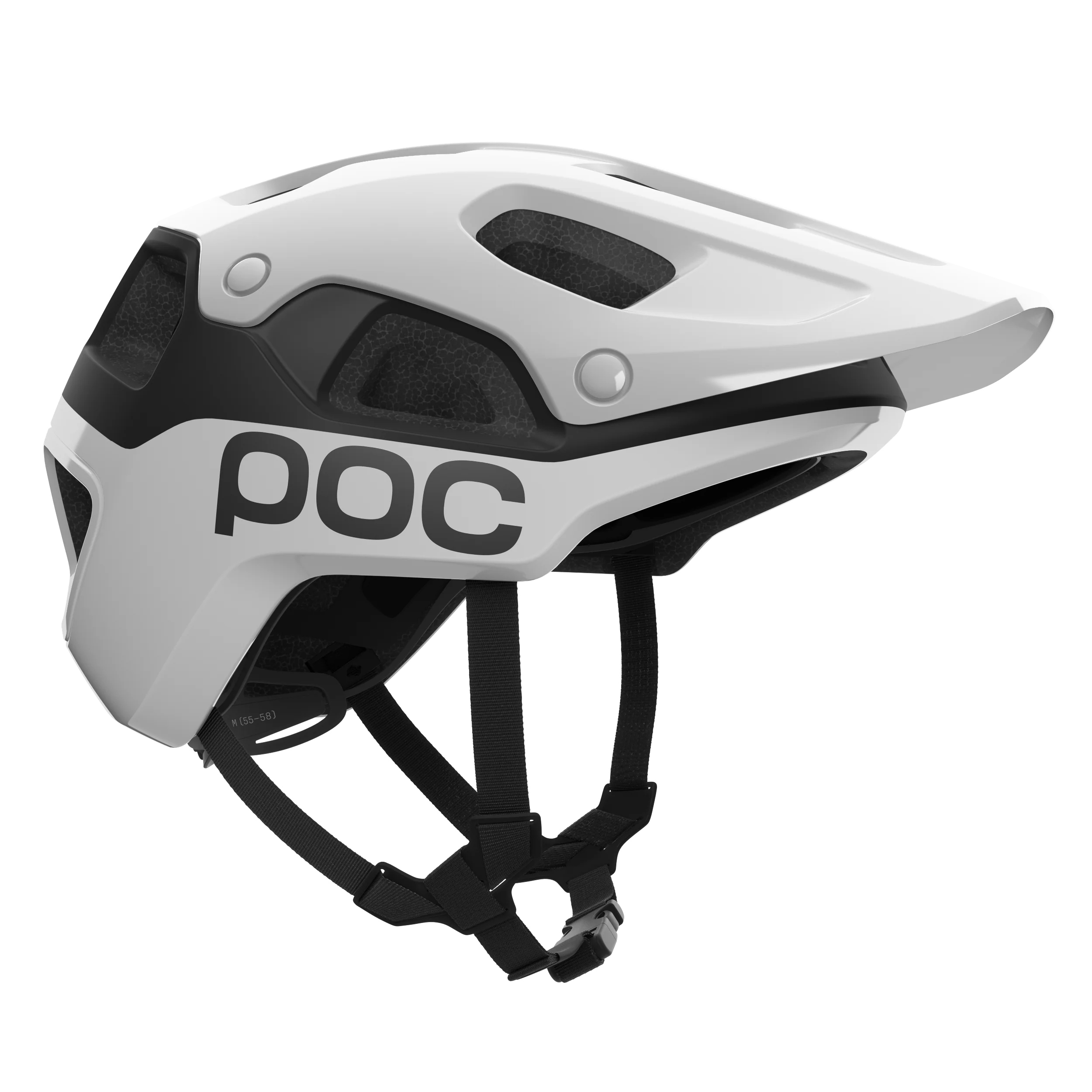 Kask MTB POC CULARIS PURE biały/czarny matowy - Image 3