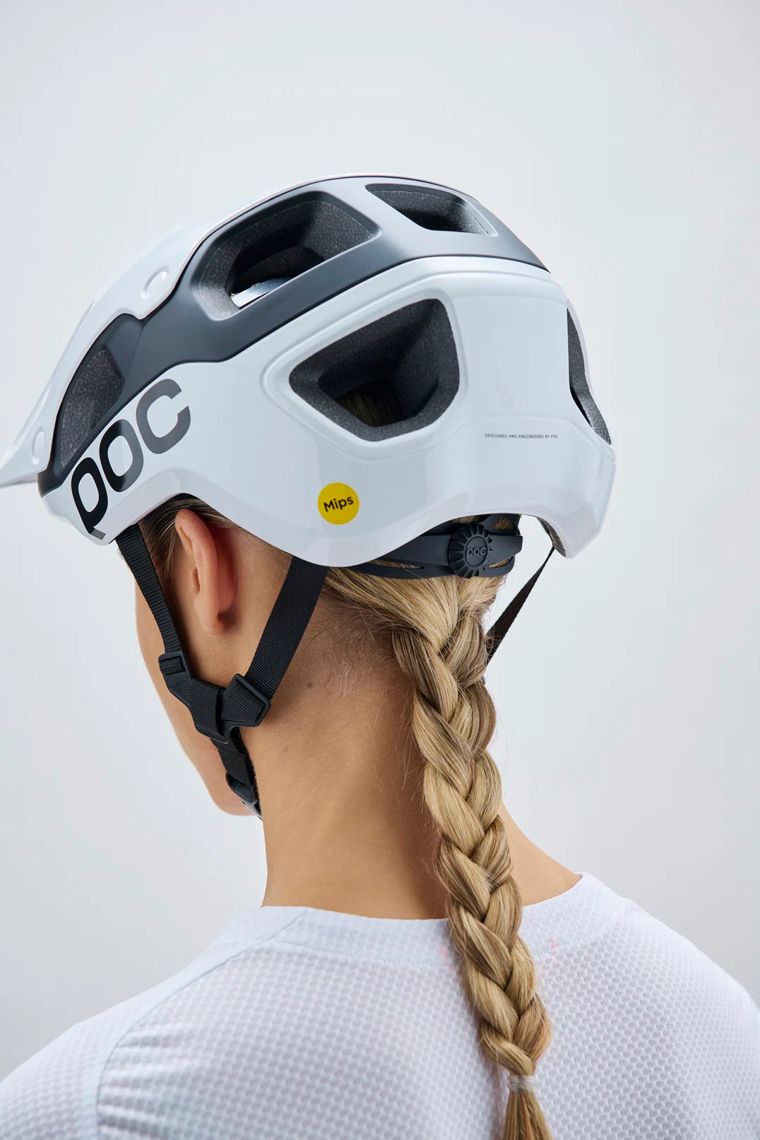 Kask MTB POC CULARIS PURE biały/czarny matowy - Image 6