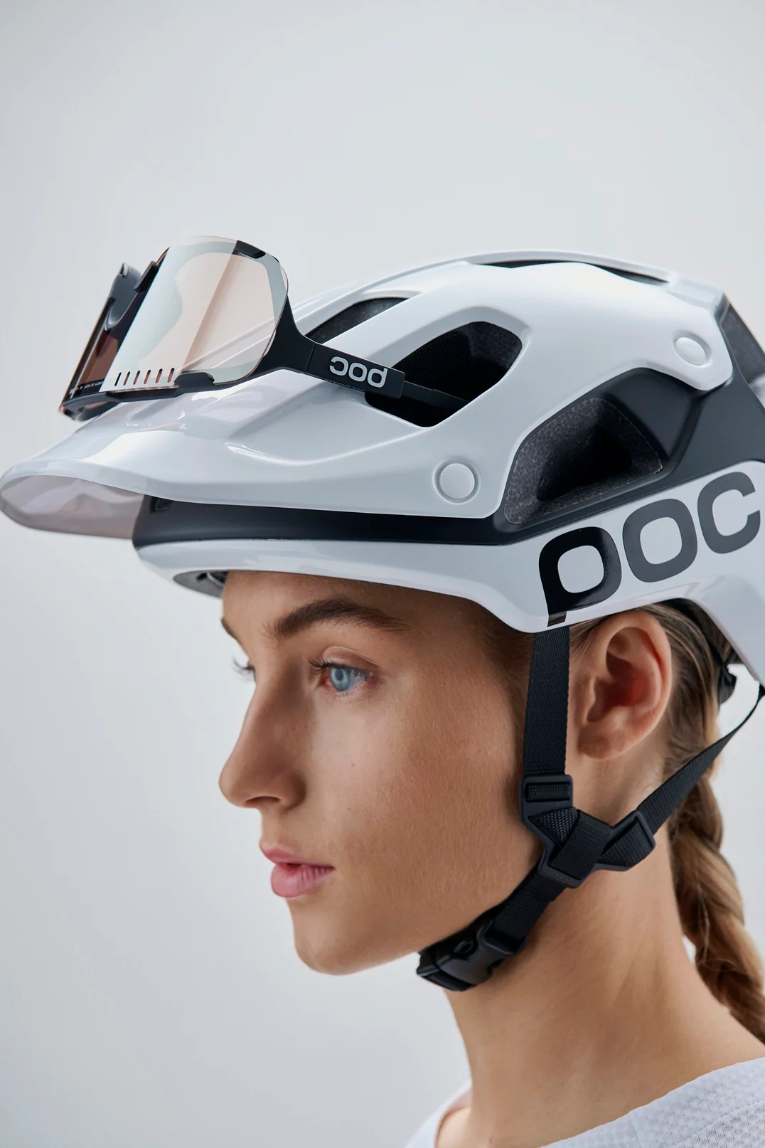 Kask MTB POC CULARIS PURE biały/czarny matowy - Image 7