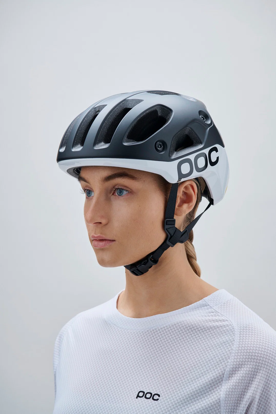 Kask MTB POC CULARIS PURE biały/czarny matowy - Image 8
