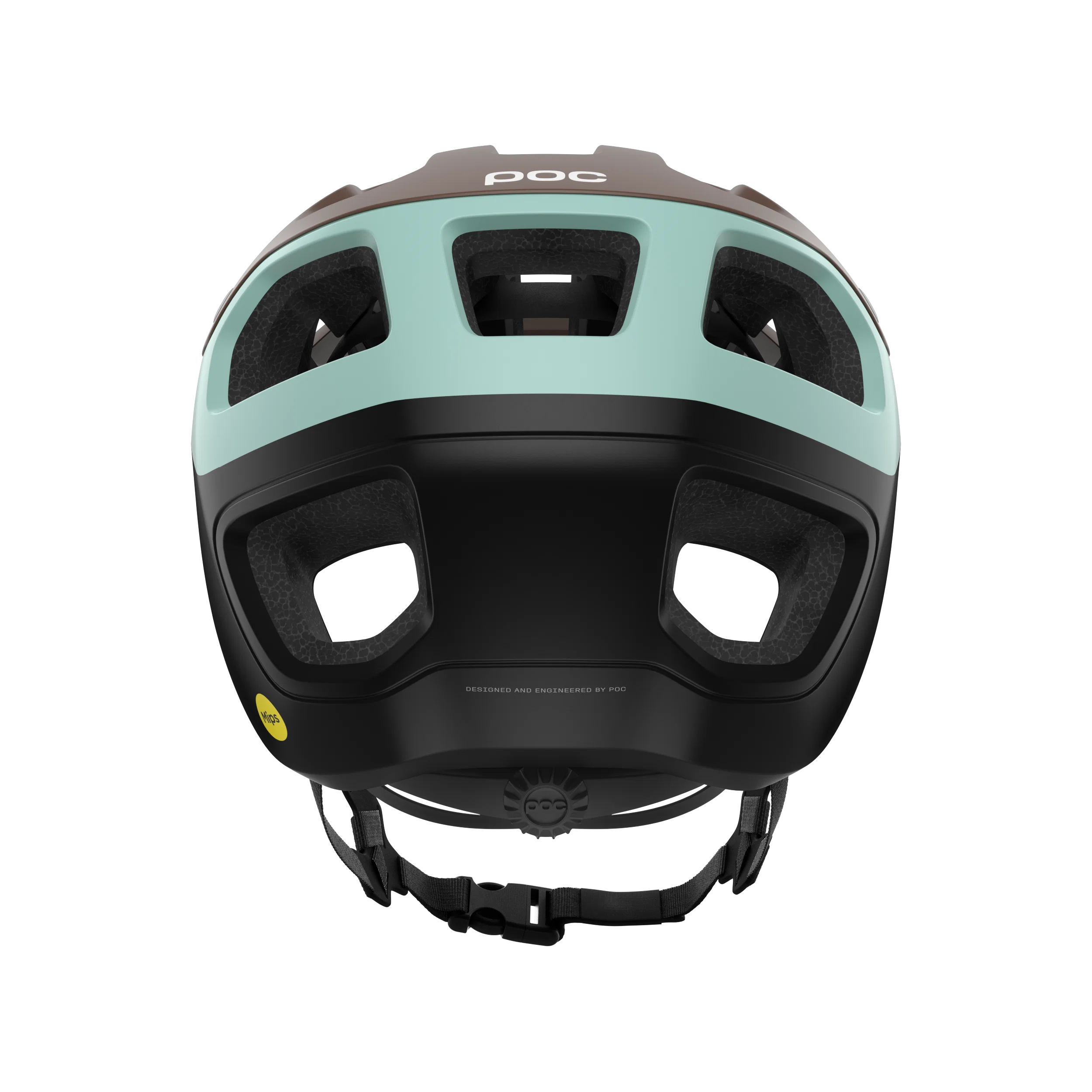 Kask MTB POC CULARIS PURE brązowy/niebieski - Image 4