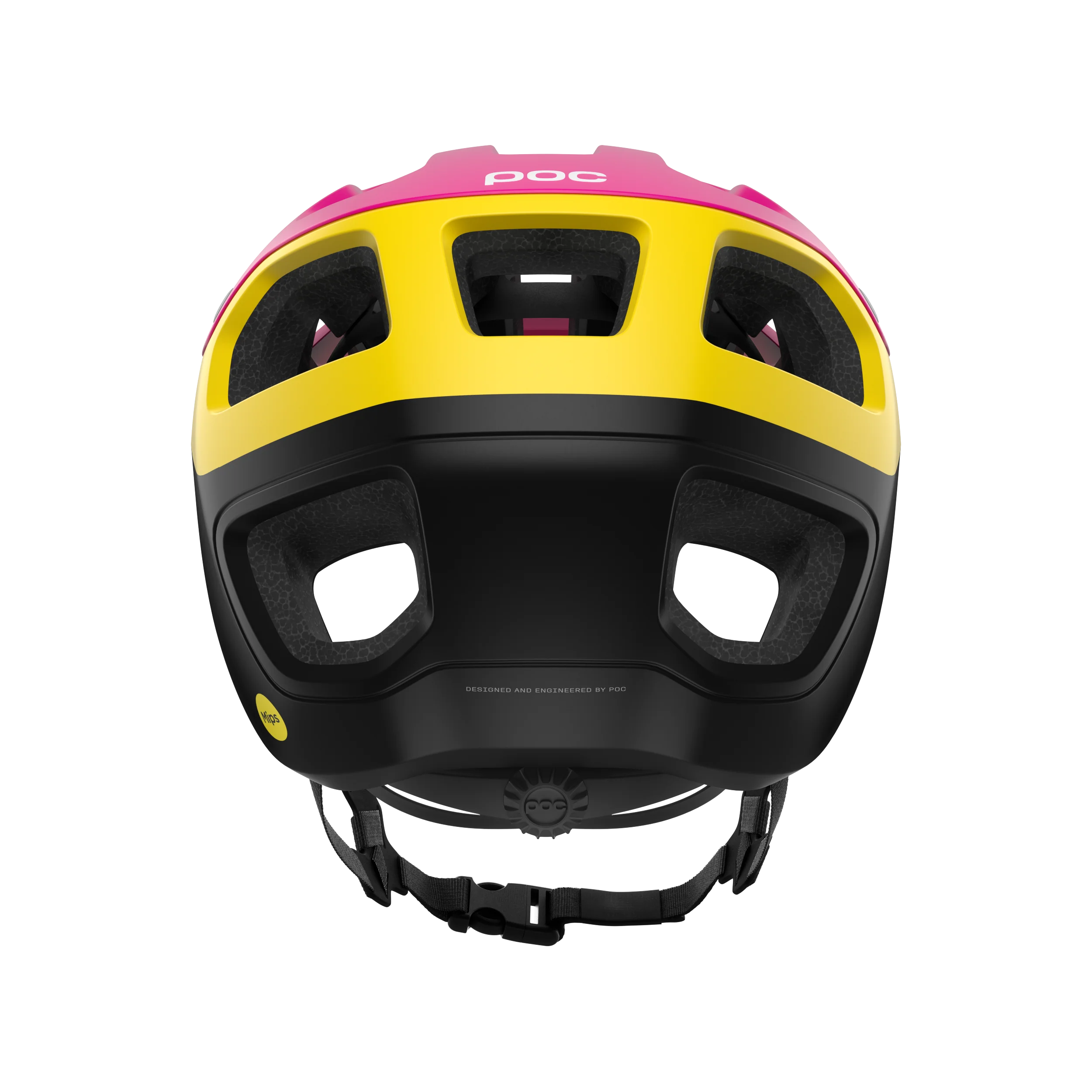 Kask MTB POC CULARIS PURE różowy/żółty/czarny - Image 4