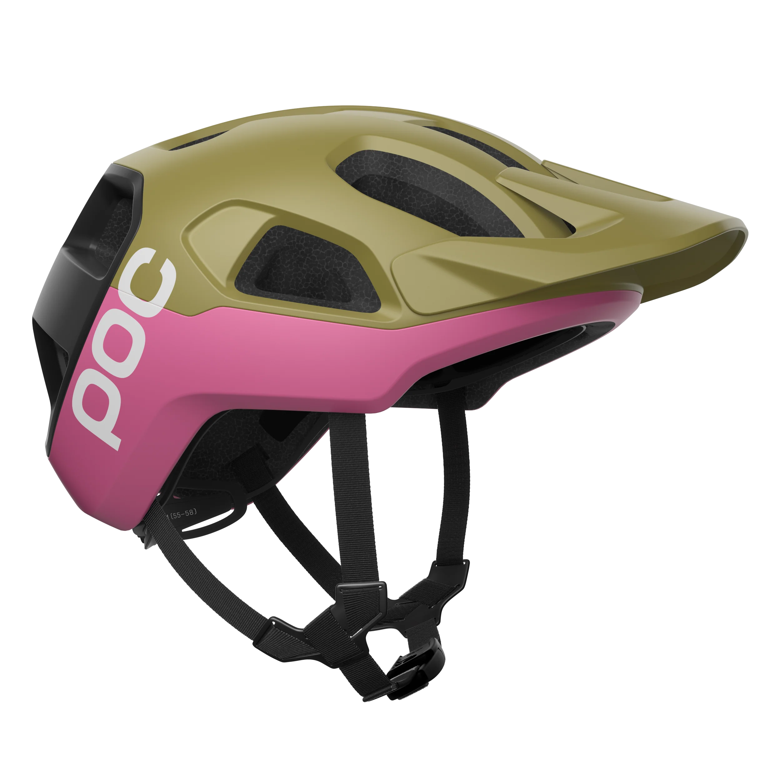 Kask MTB POC CULARIS zielony/różowy matowy - Image 3