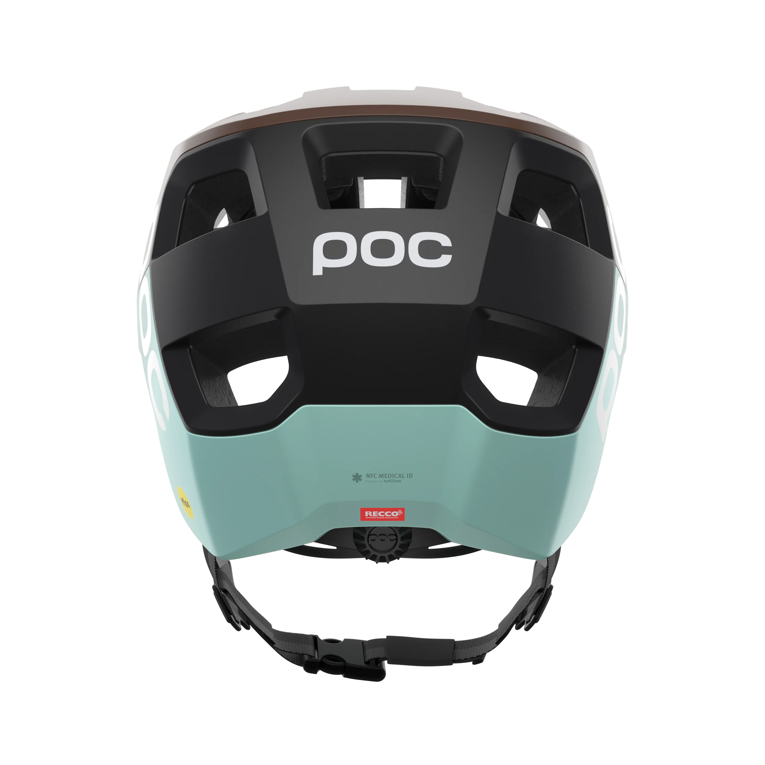 Kask MTB POC KORTAL RACE MIPS brązowy/niebieski - Image 4