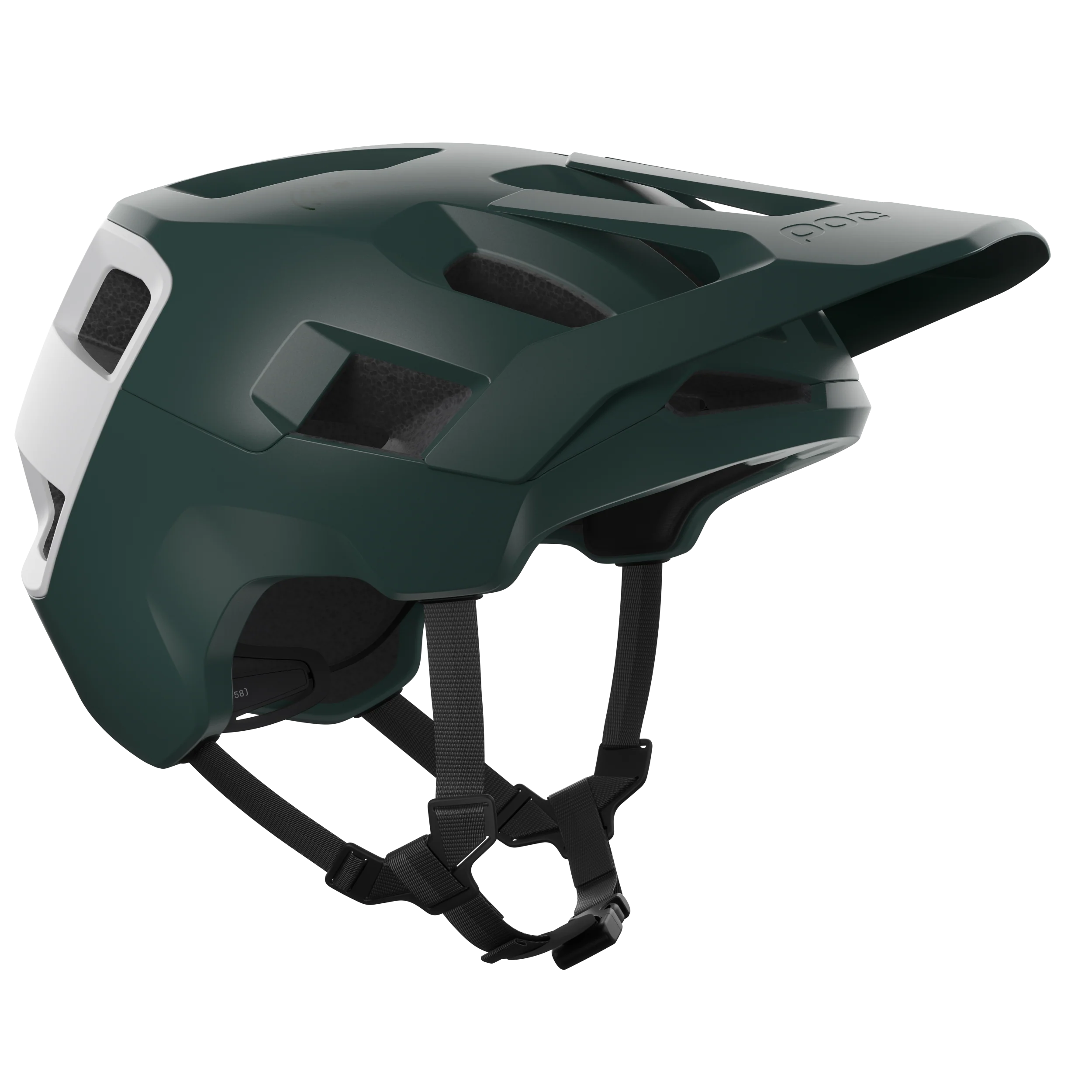 Kask MTB POC KORTAL RACE MIPS Khaki/White - Image 3