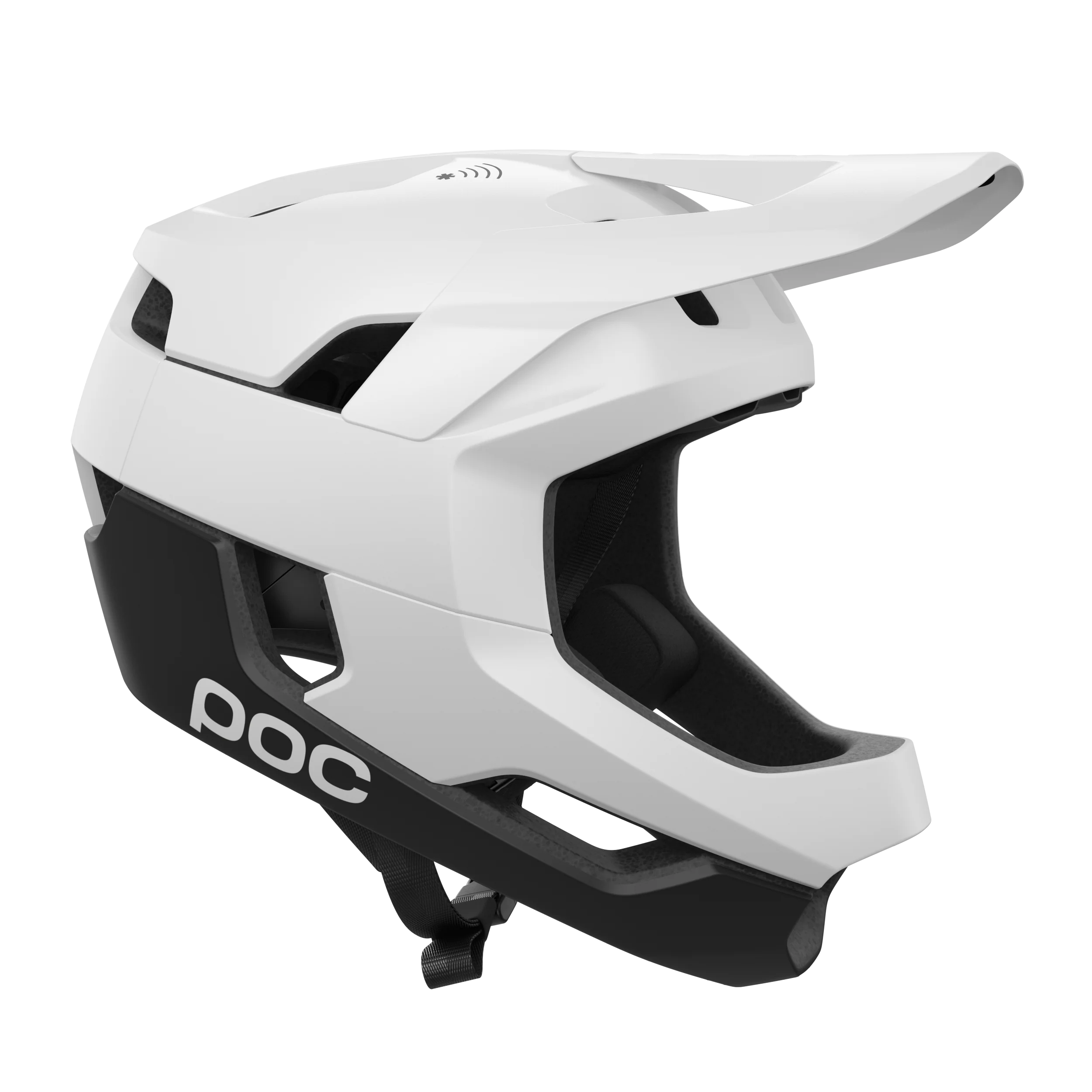Kask MTB POC OTOCON RACE MIPS biały/czarny matowy - Image 3