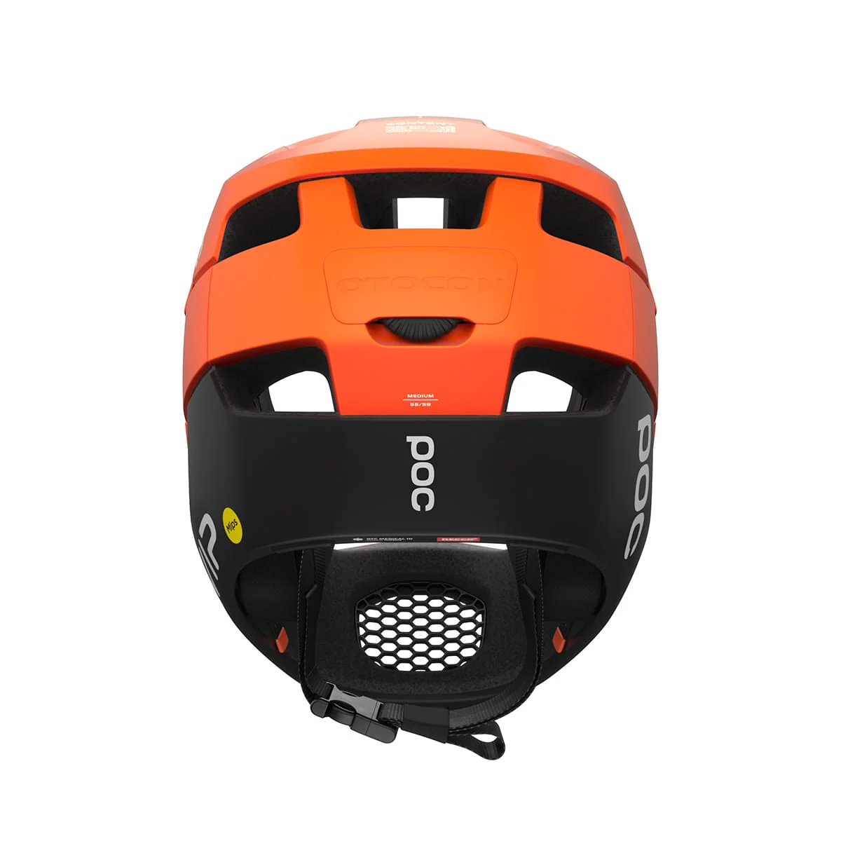 Kask MTB POC OTOCON RACE MIPS pomarańczowy/czarny matowy - Image 4
