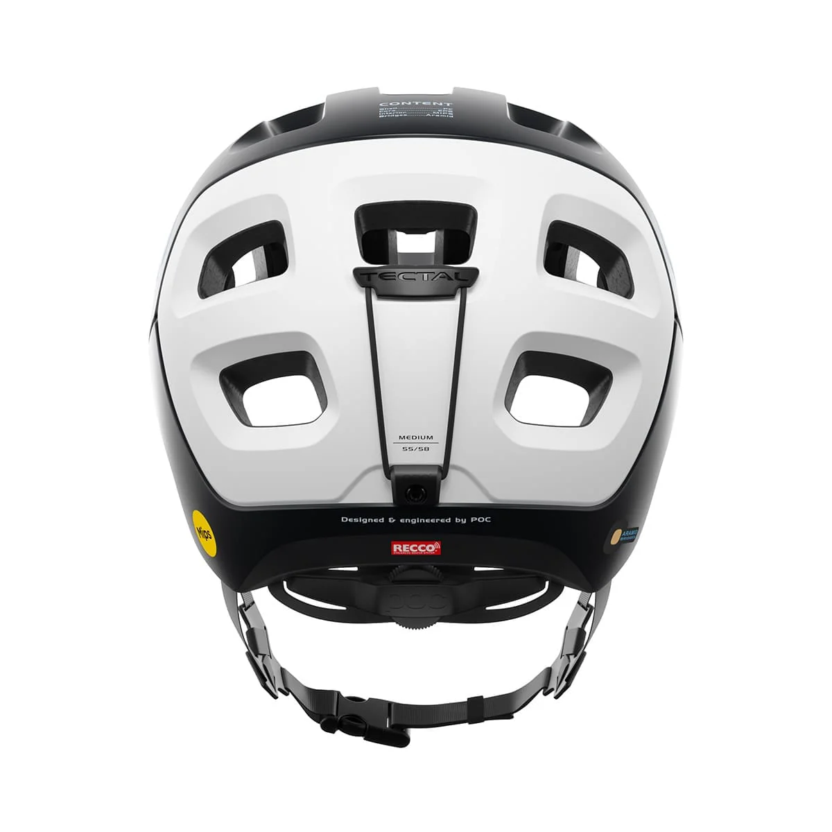Kask MTB POC TECTAL RACE MIPS czarny/biały - Image 4