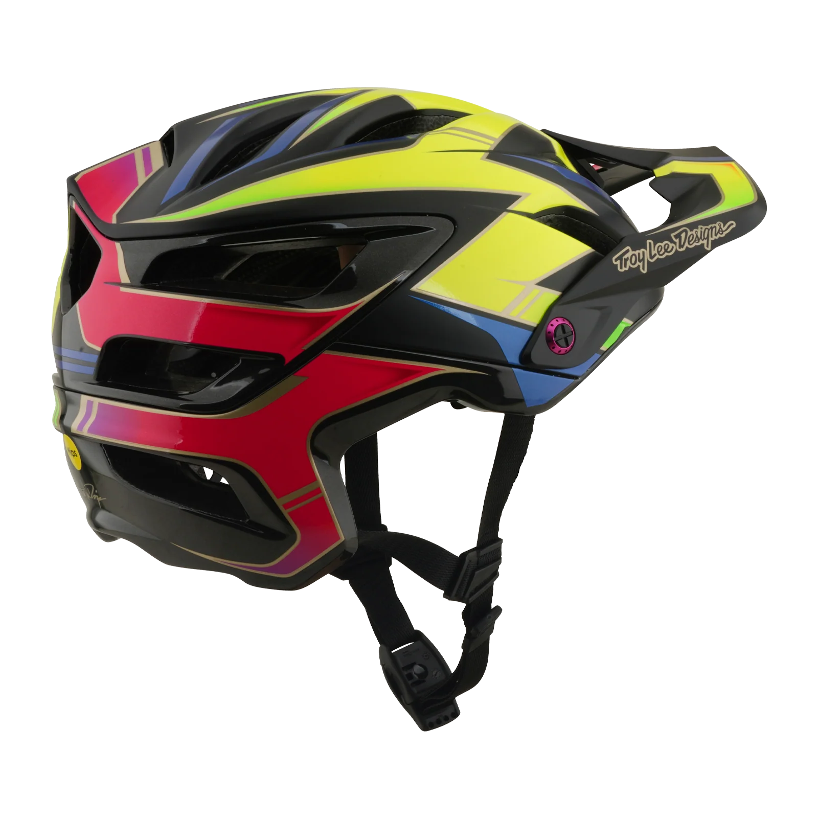 Kask MTB TROY LEE DESIGNS A3 MIPS ELECTRA czarny - Image 8