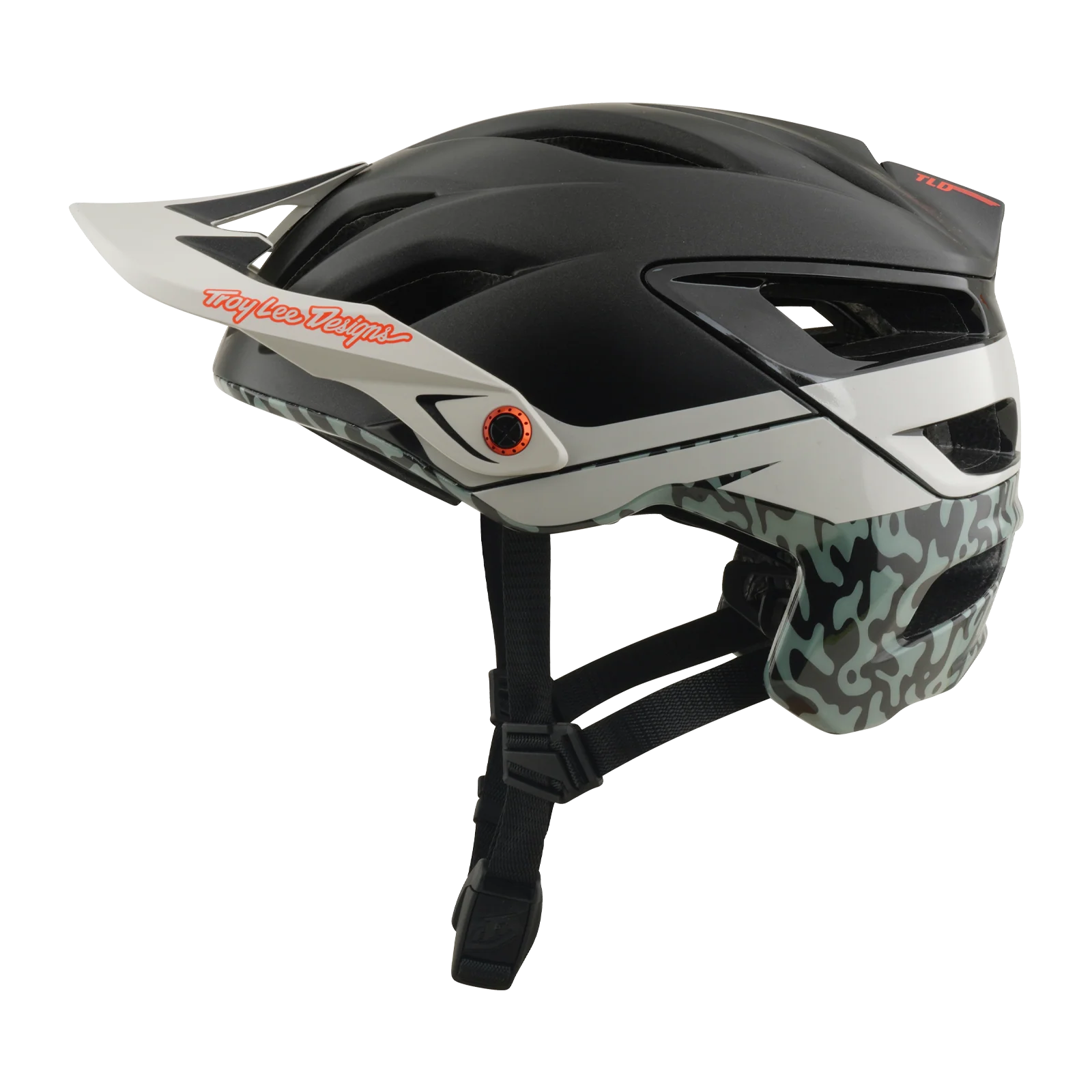 Kask MTB TROY LEE DESIGNS A3 MIPS HALO PUMICE Charcoal/White