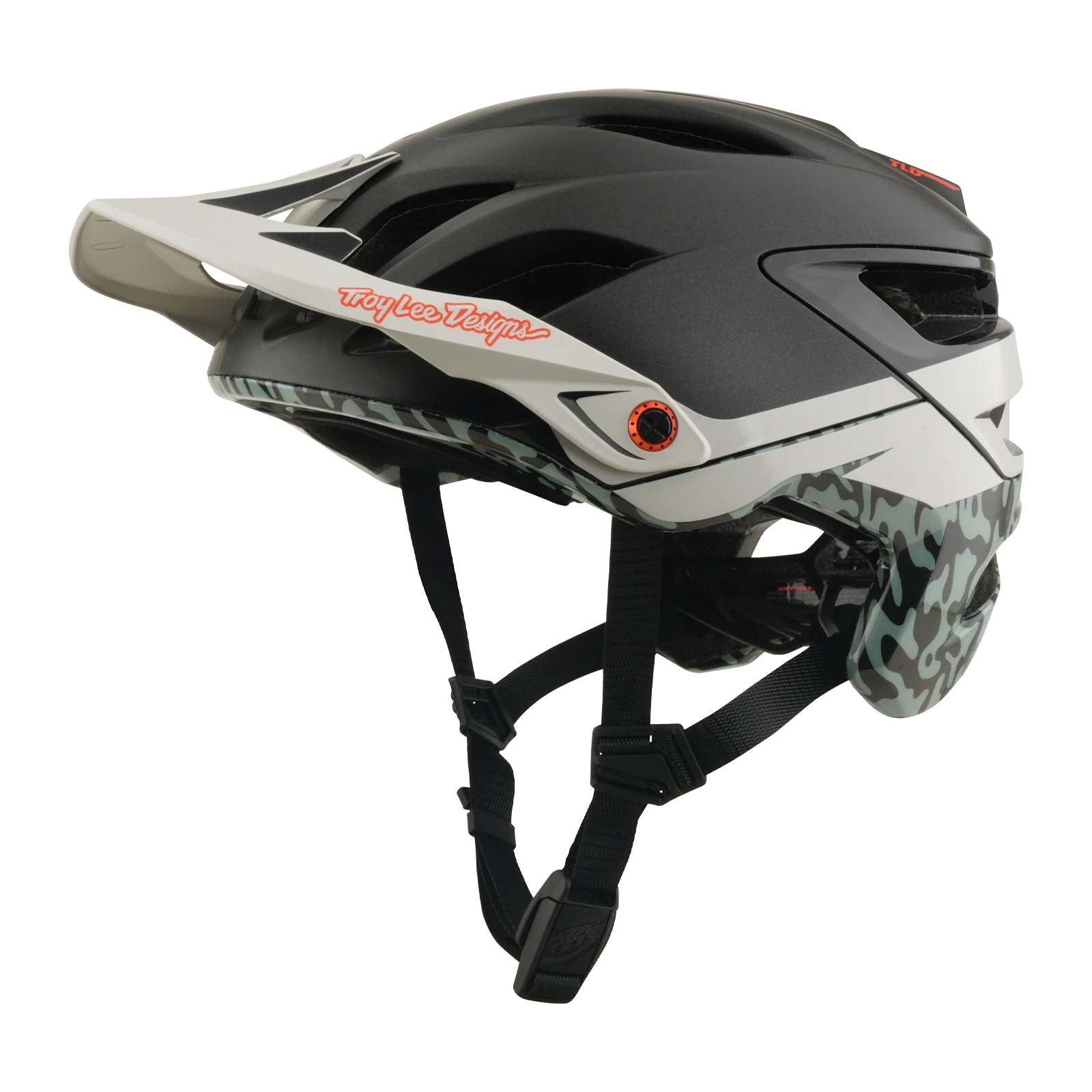 Kask MTB TROY LEE DESIGNS A3 MIPS HALO PUMICE Charcoal/White - Image 3