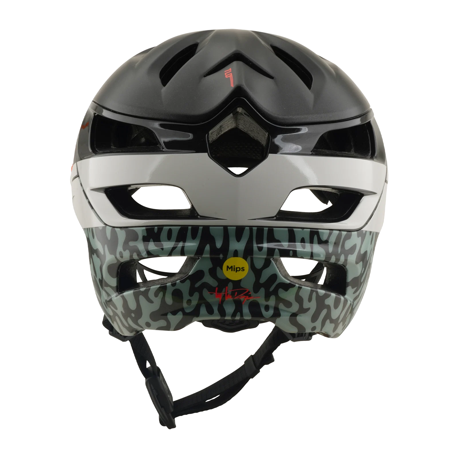 Kask MTB TROY LEE DESIGNS A3 MIPS HALO PUMICE Charcoal/White - Image 4