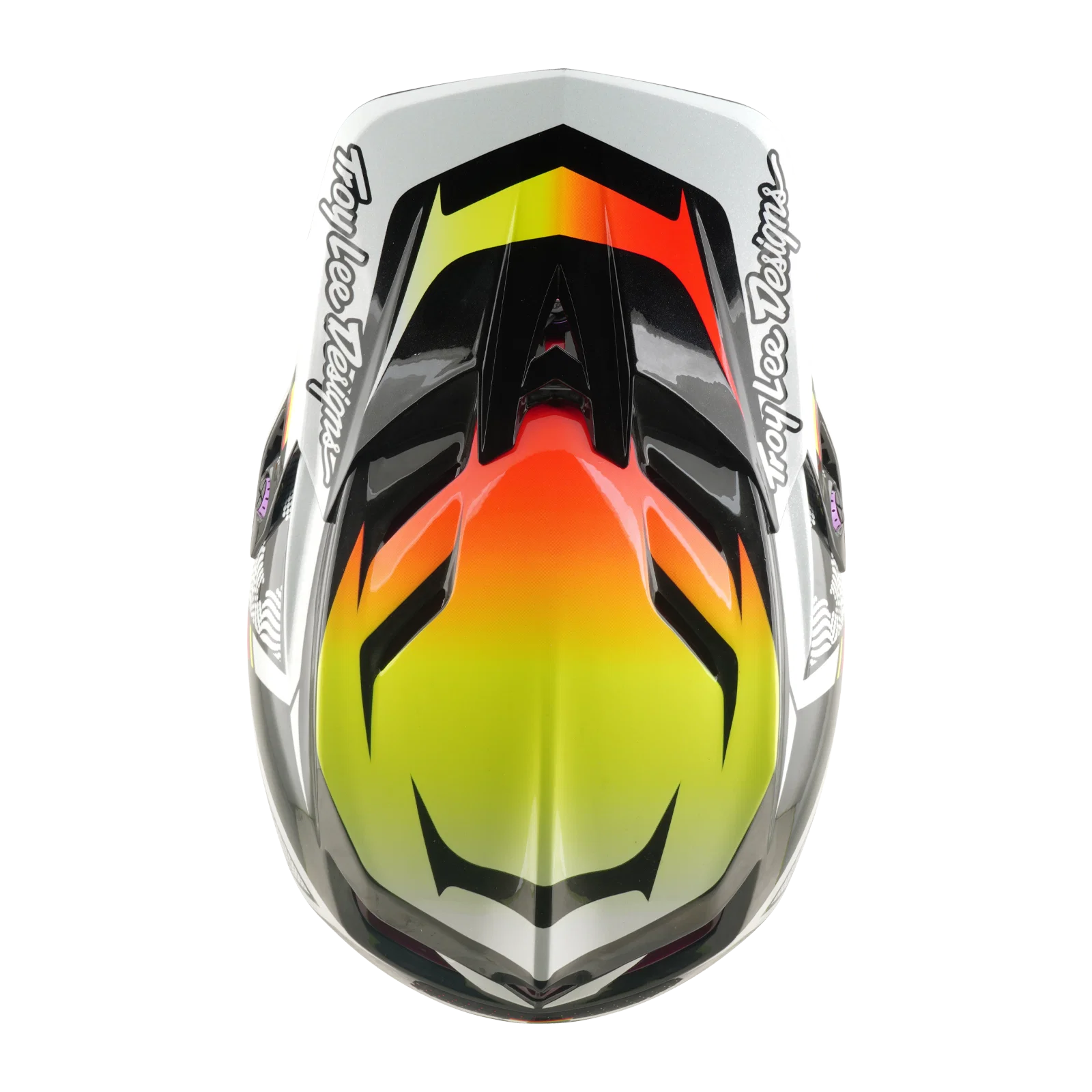 Kask MTB z podszewką TROY LEE DESIGNS D4 CARBON MIPS czarny/żółty - Image 8